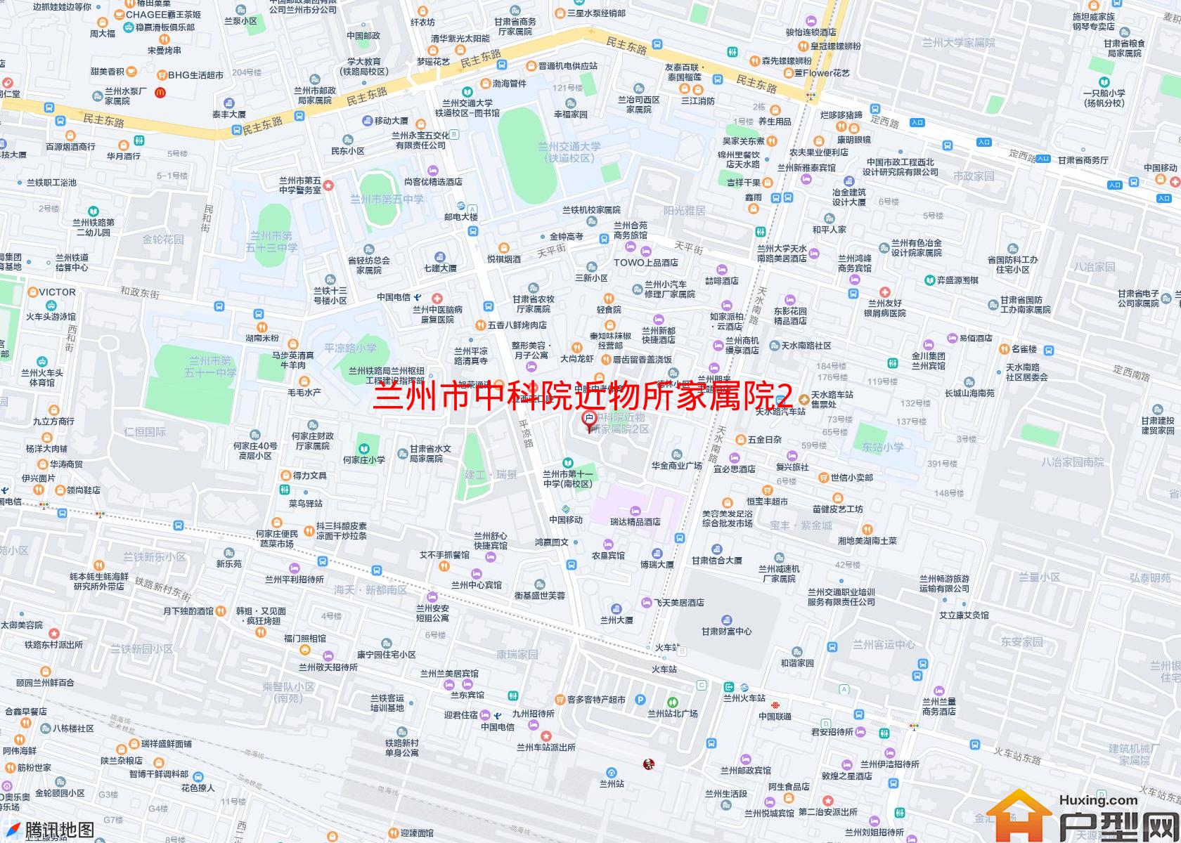 中科院近物所家属院2区小区 - 户型网