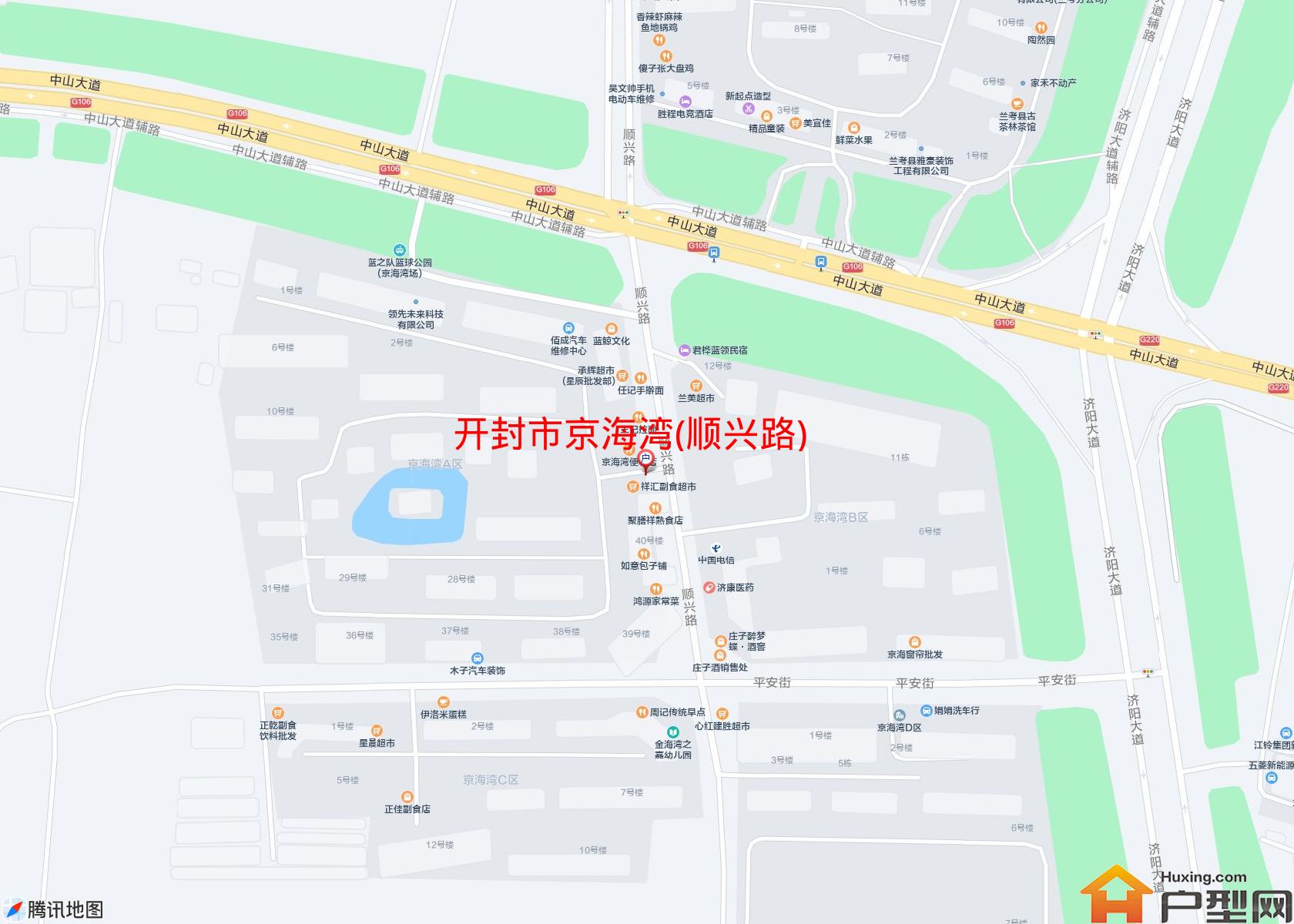 京海湾(顺兴路)小区 - 户型网