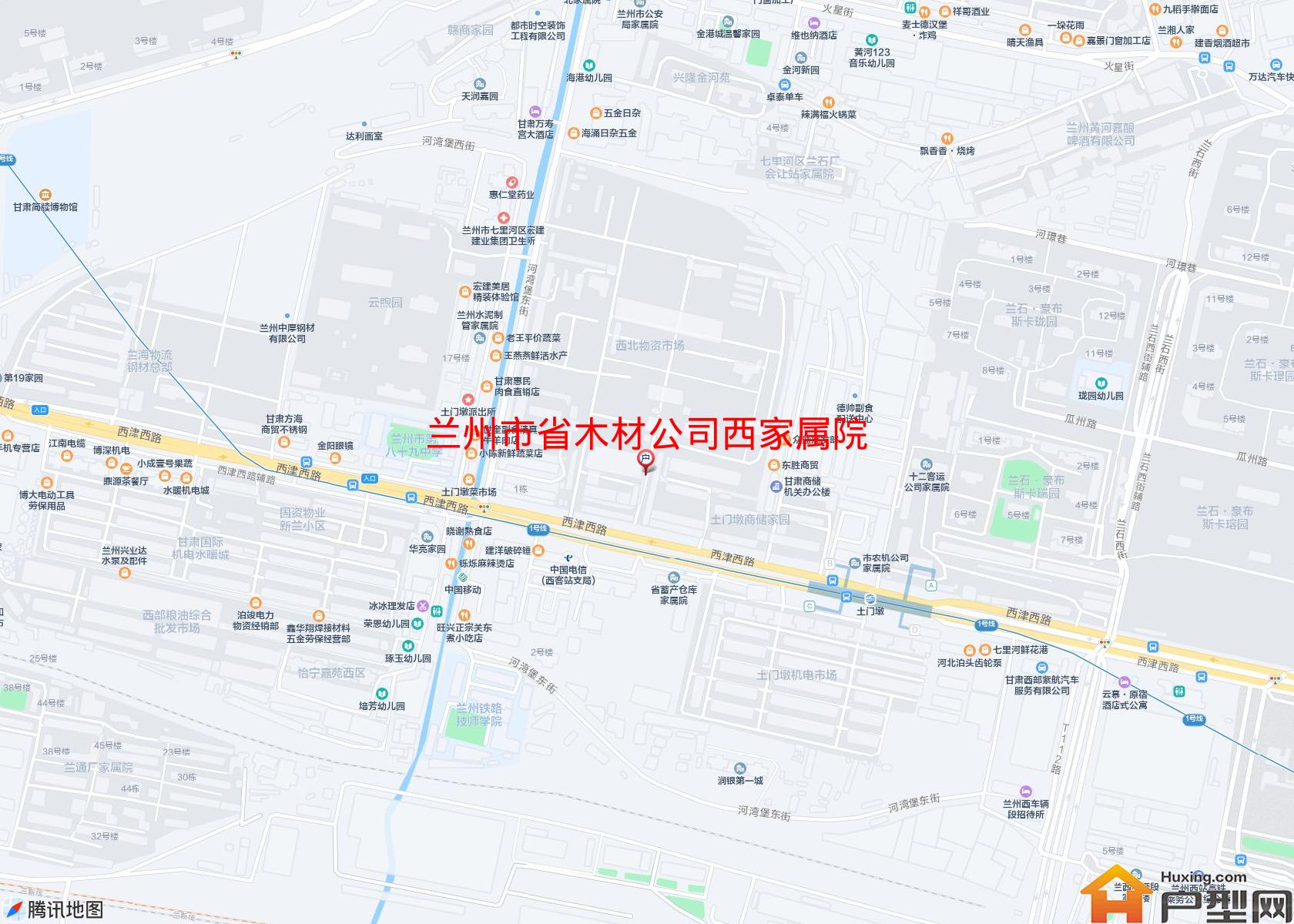 省木材公司西家属院小区 - 户型网