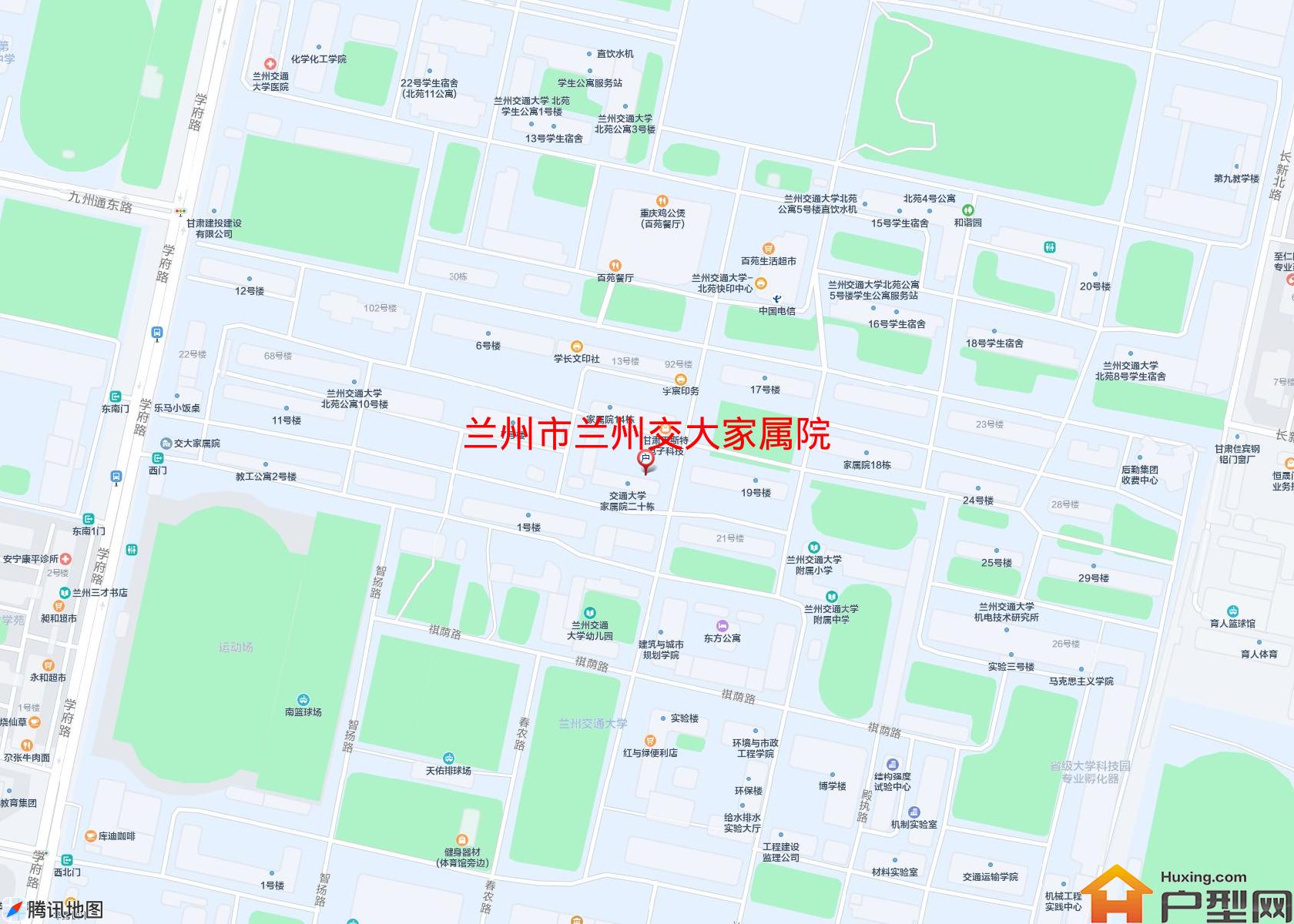 兰州交大家属院小区 - 户型网