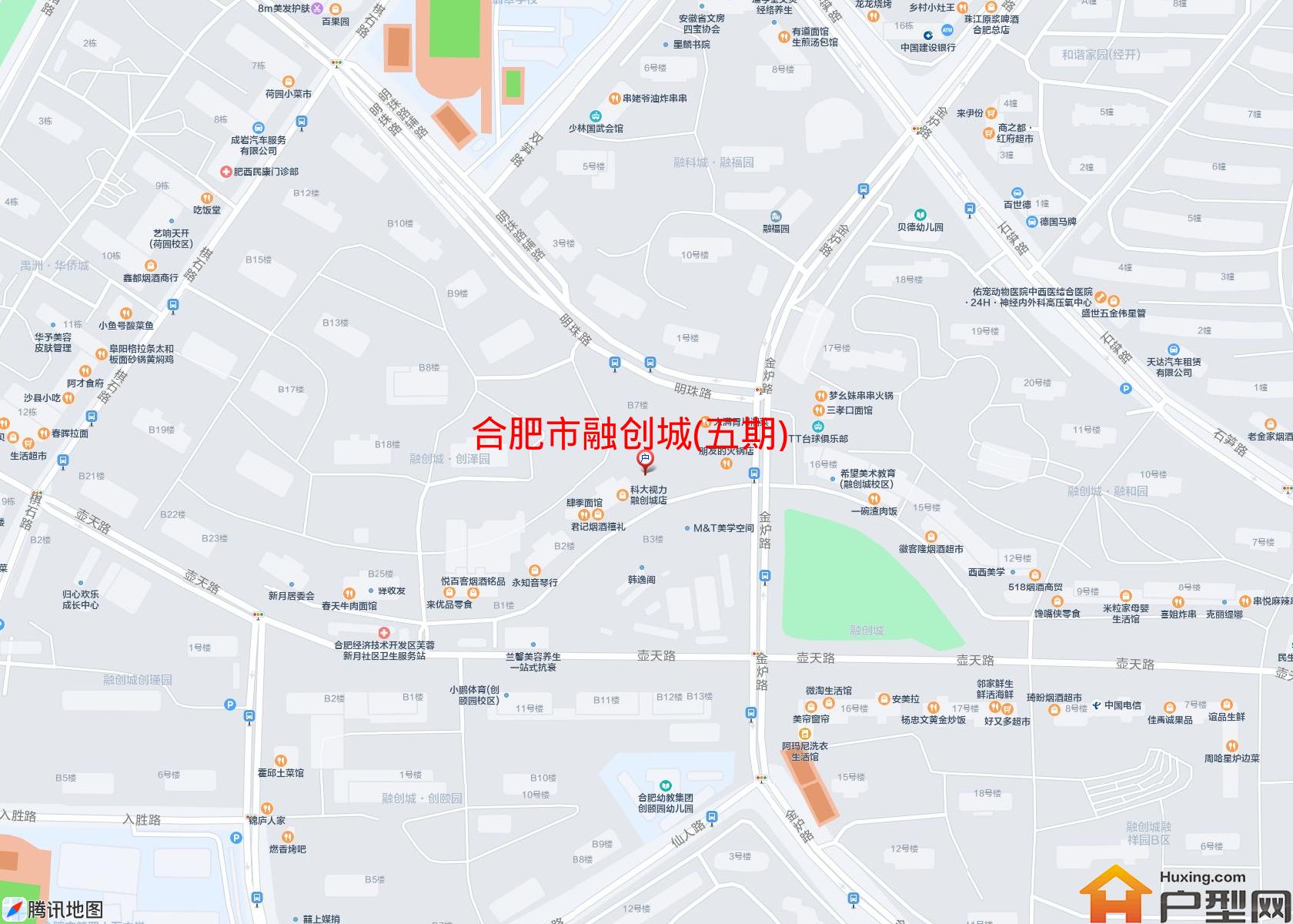 融创城(五期)小区 - 户型网