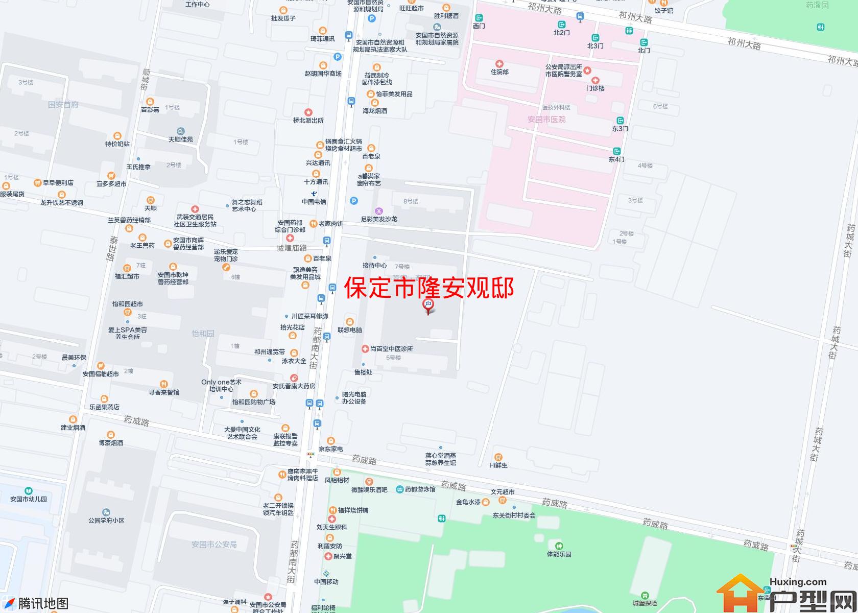隆安观邸小区 - 户型网