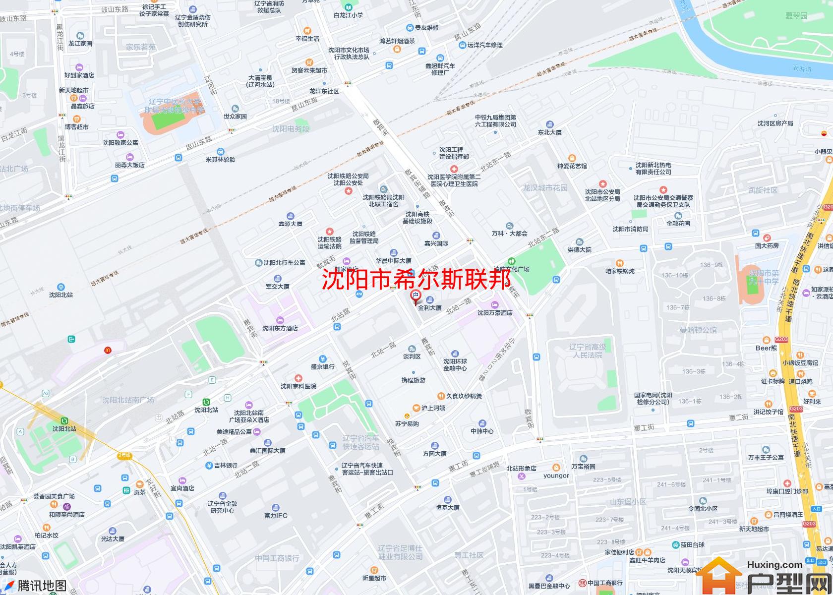 希尔斯联邦小区 - 户型网