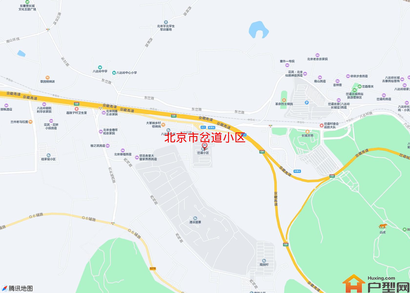 岔道小区小区 - 户型网
