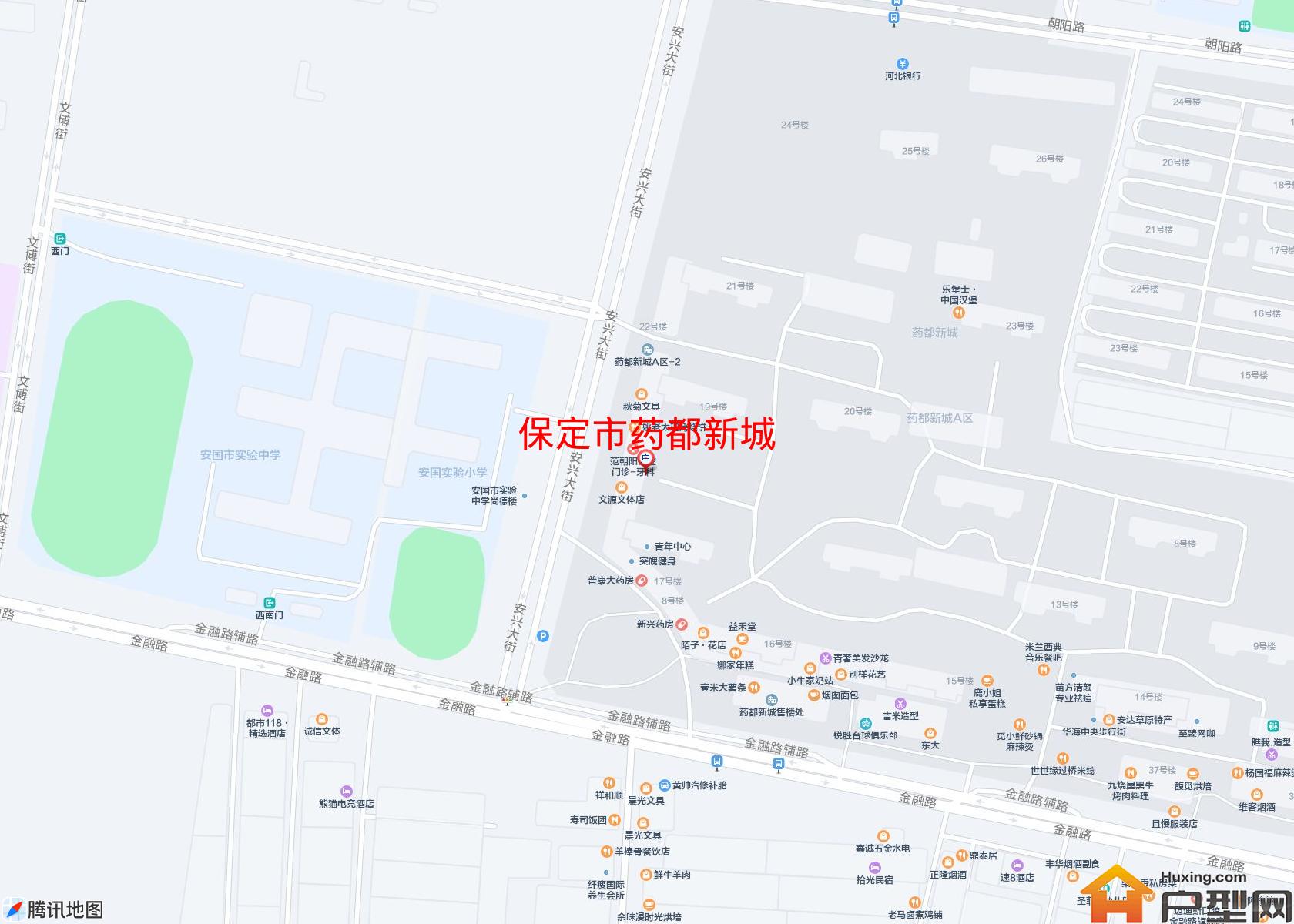 药都新城小区 - 户型网