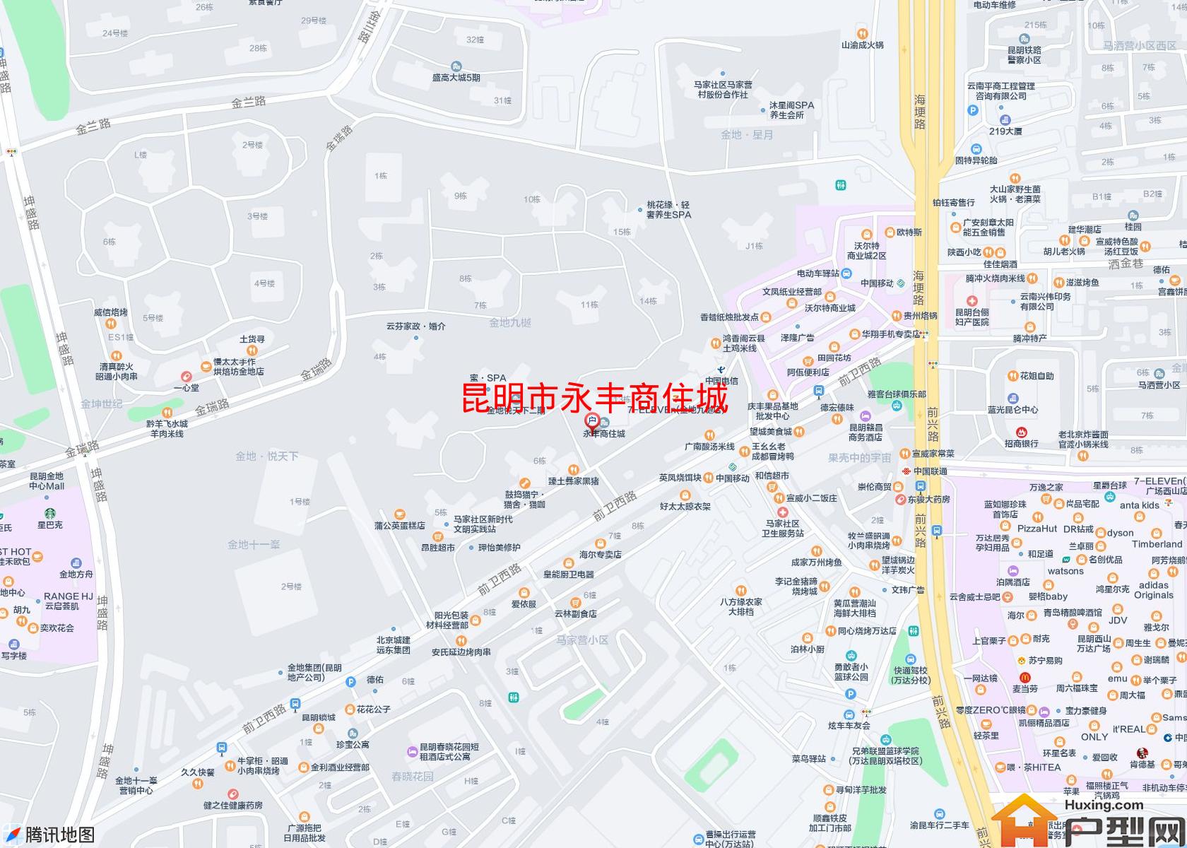 永丰商住城小区 - 户型网