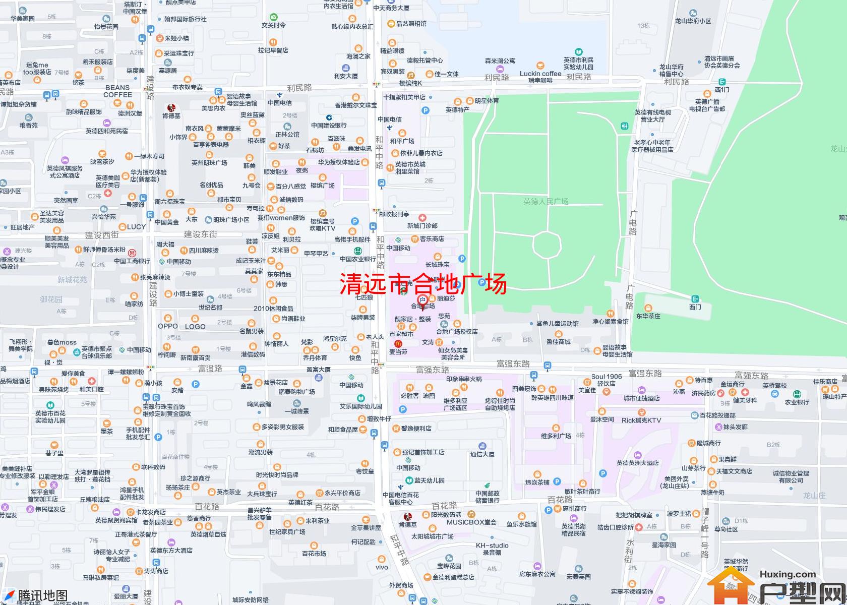 合地广场小区 - 户型网
