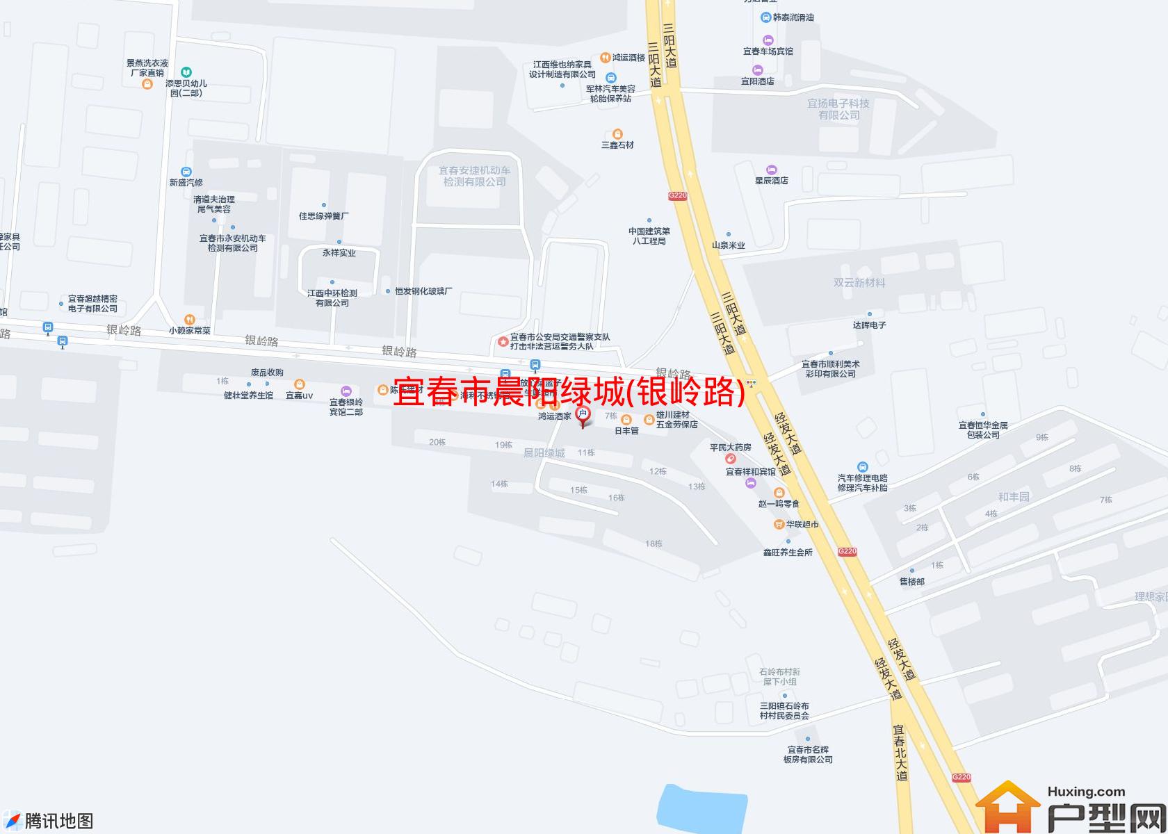 晨阳绿城(银岭路)小区 - 户型网