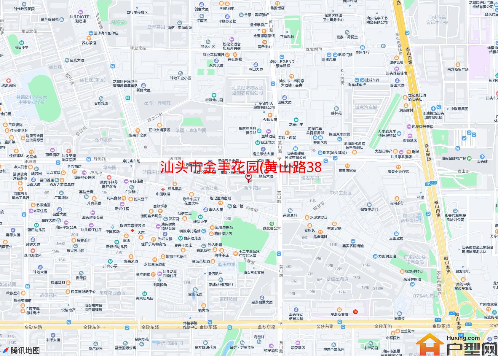 金丰花园(黄山路38号)小区 - 户型网
