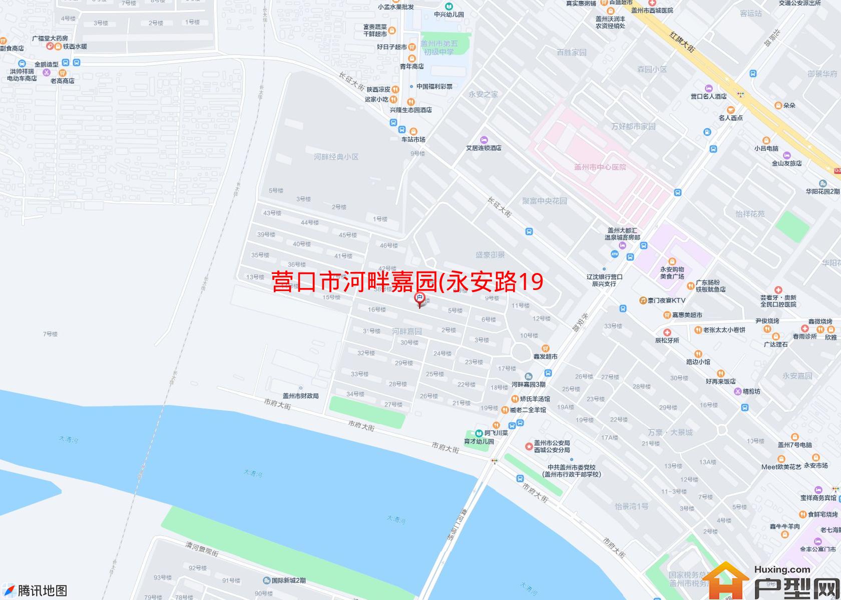 河畔嘉园(永安路19号)小区 - 户型网