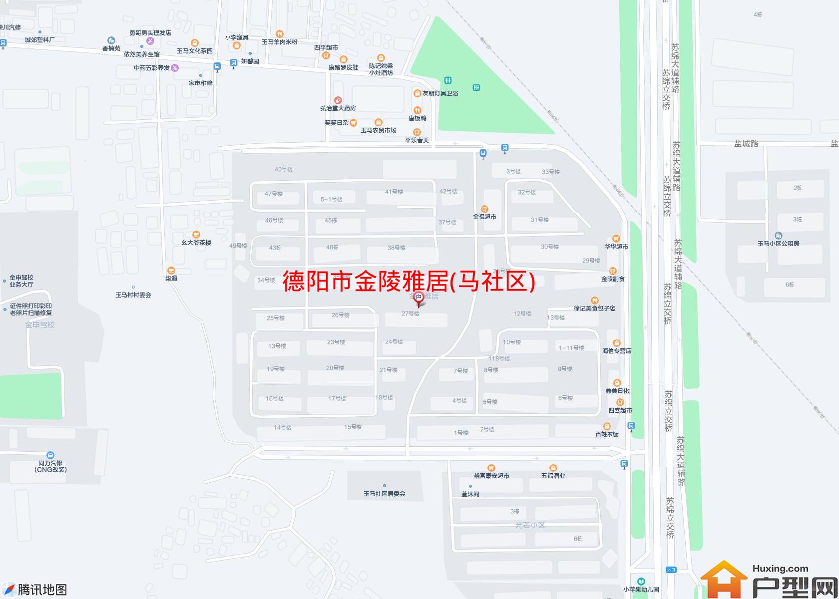 金陵雅居(马社区)小区 - 户型网