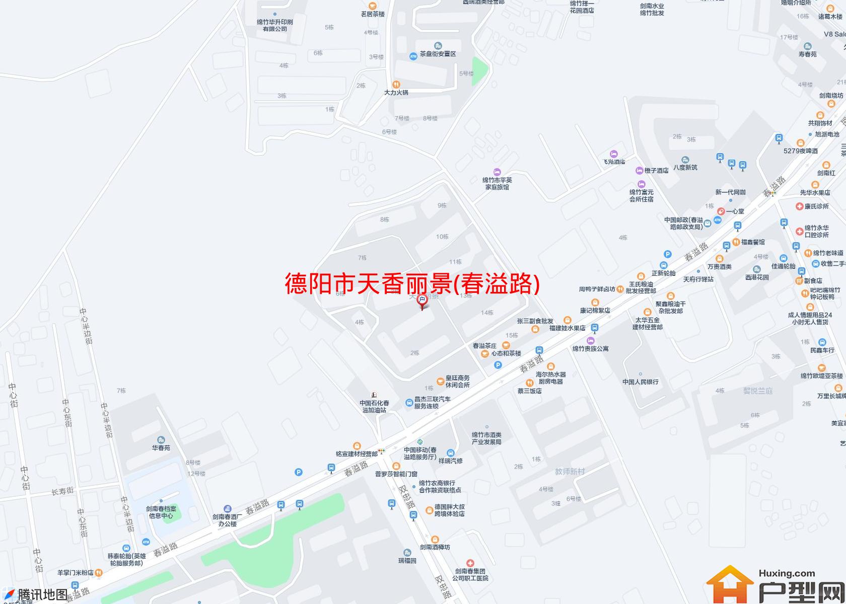 天香丽景(春溢路)小区 - 户型网