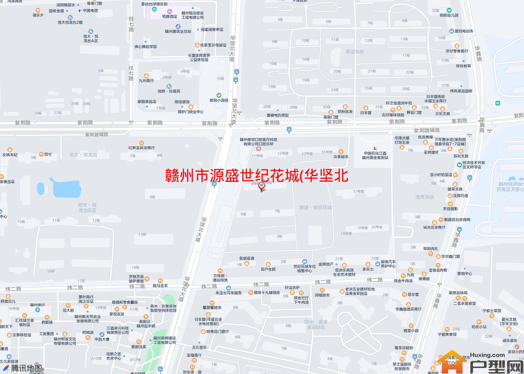源盛世纪花城(华坚北路)小区 - 户型网