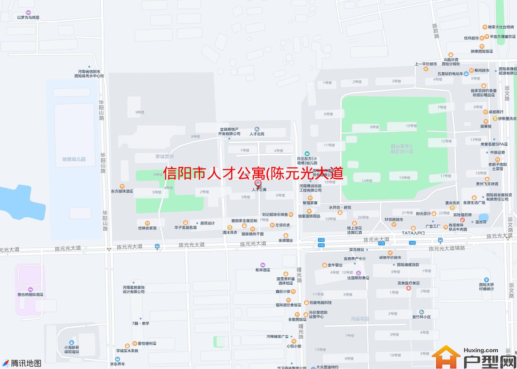 人才公寓(陈元光大道)小区 - 户型网