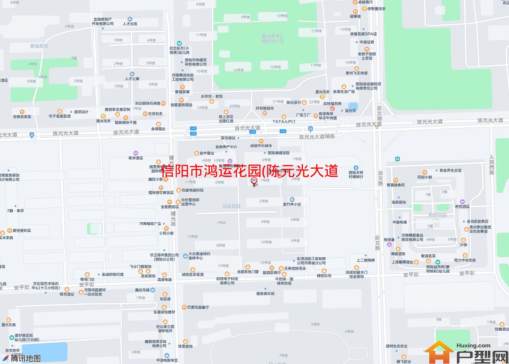 鸿运花园(陈元光大道)小区 - 户型网