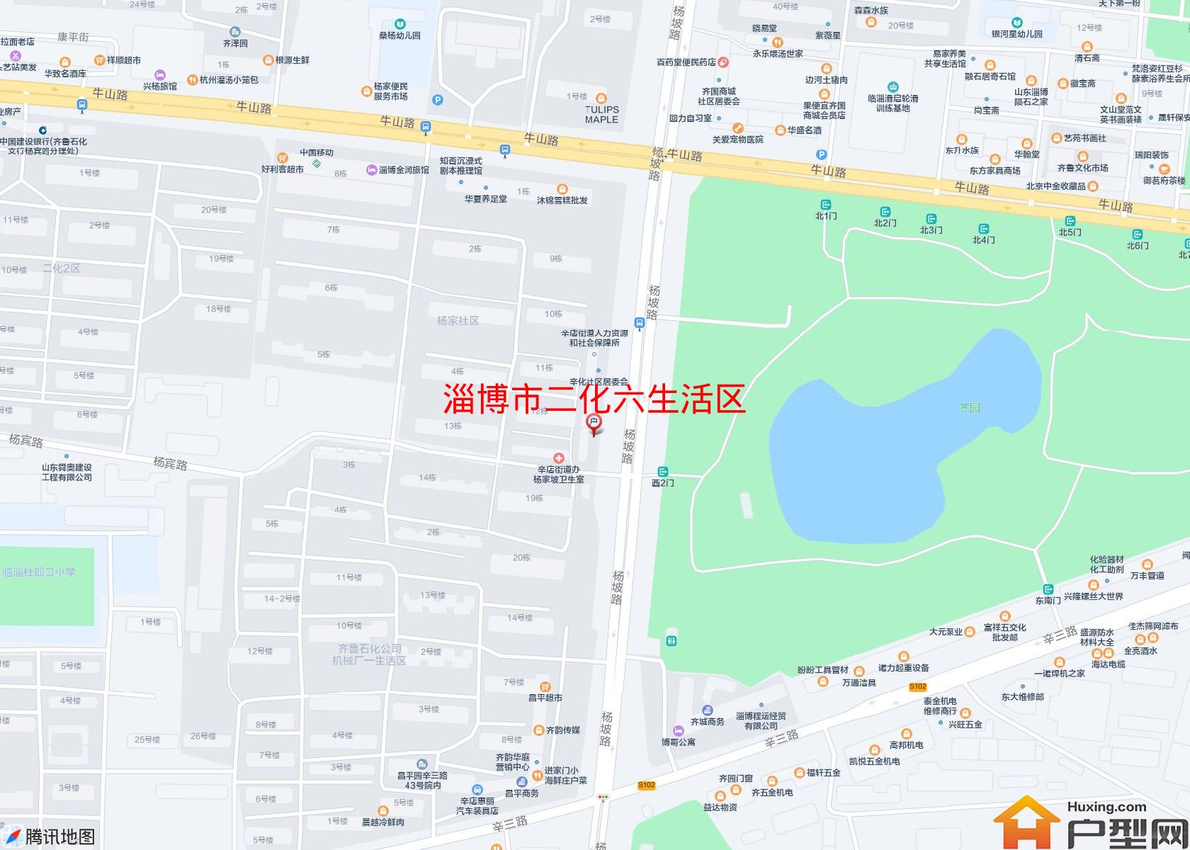 二化六生活区小区 - 户型网