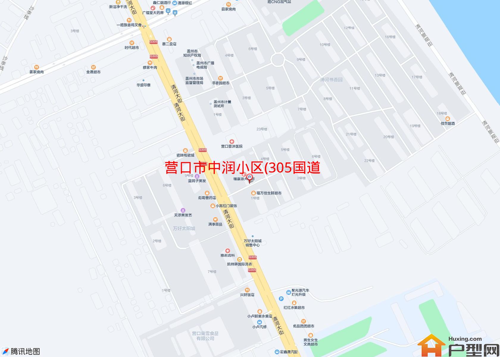 中润小区(305国道)小区 - 户型网