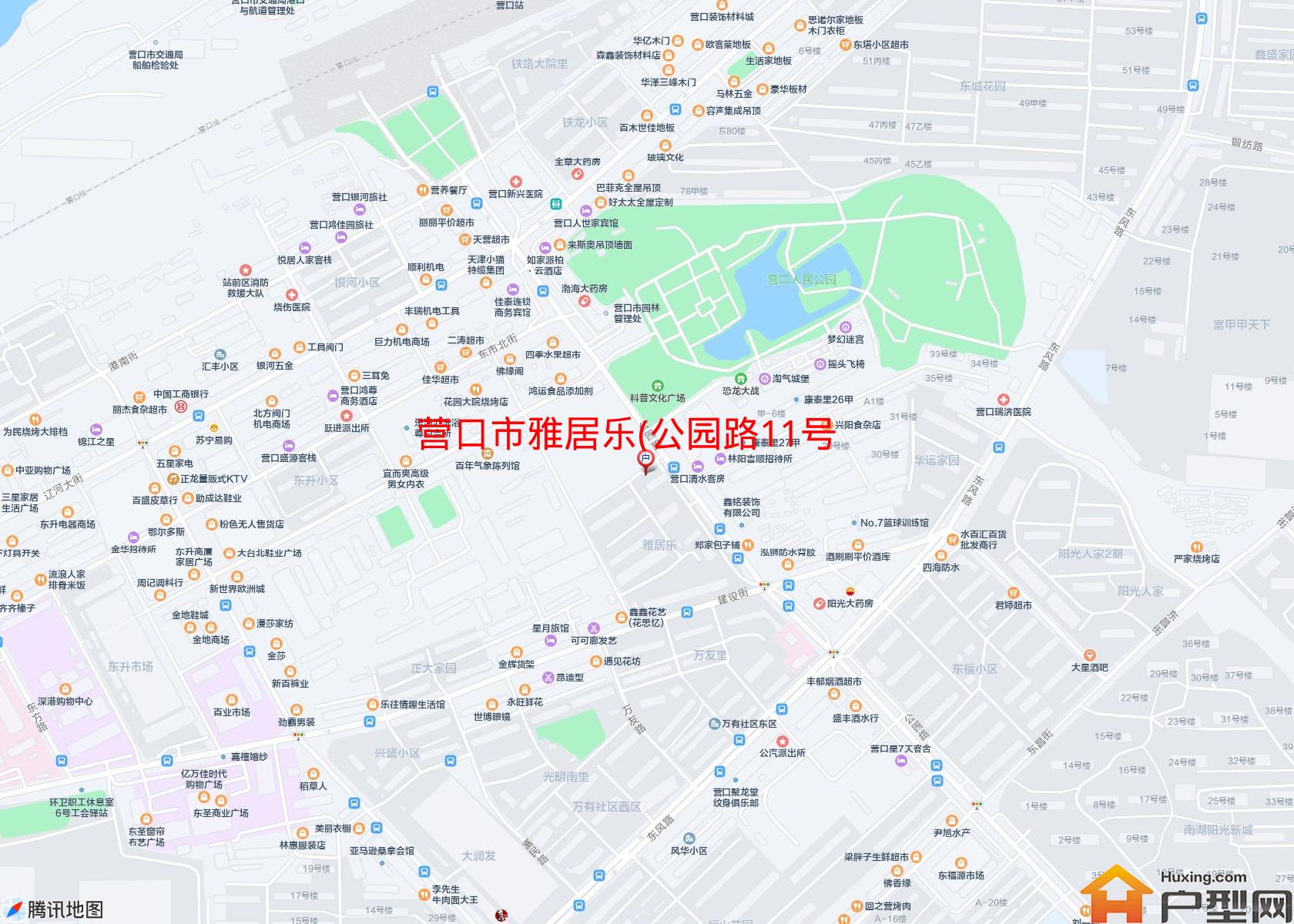 雅居乐(公园路11号)小区 - 户型网