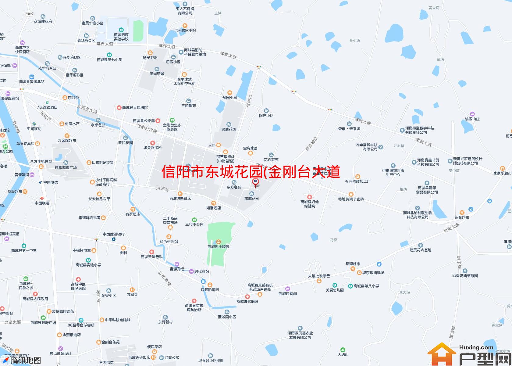东城花园(金刚台大道)小区 - 户型网