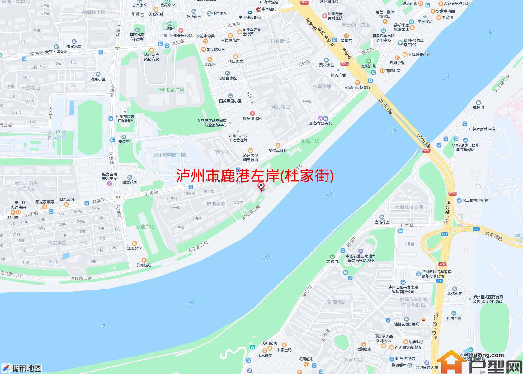 鹿港左岸(杜家街)小区 - 户型网