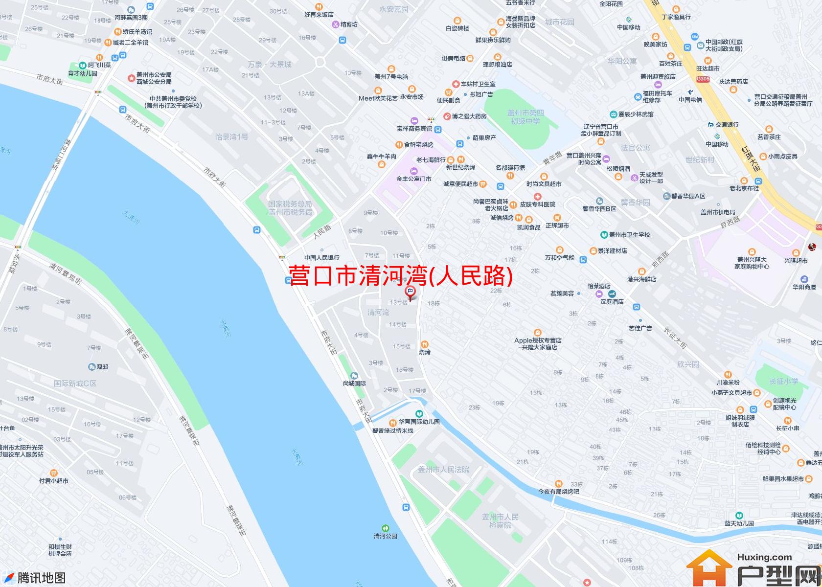 清河湾(人民路)小区 - 户型网