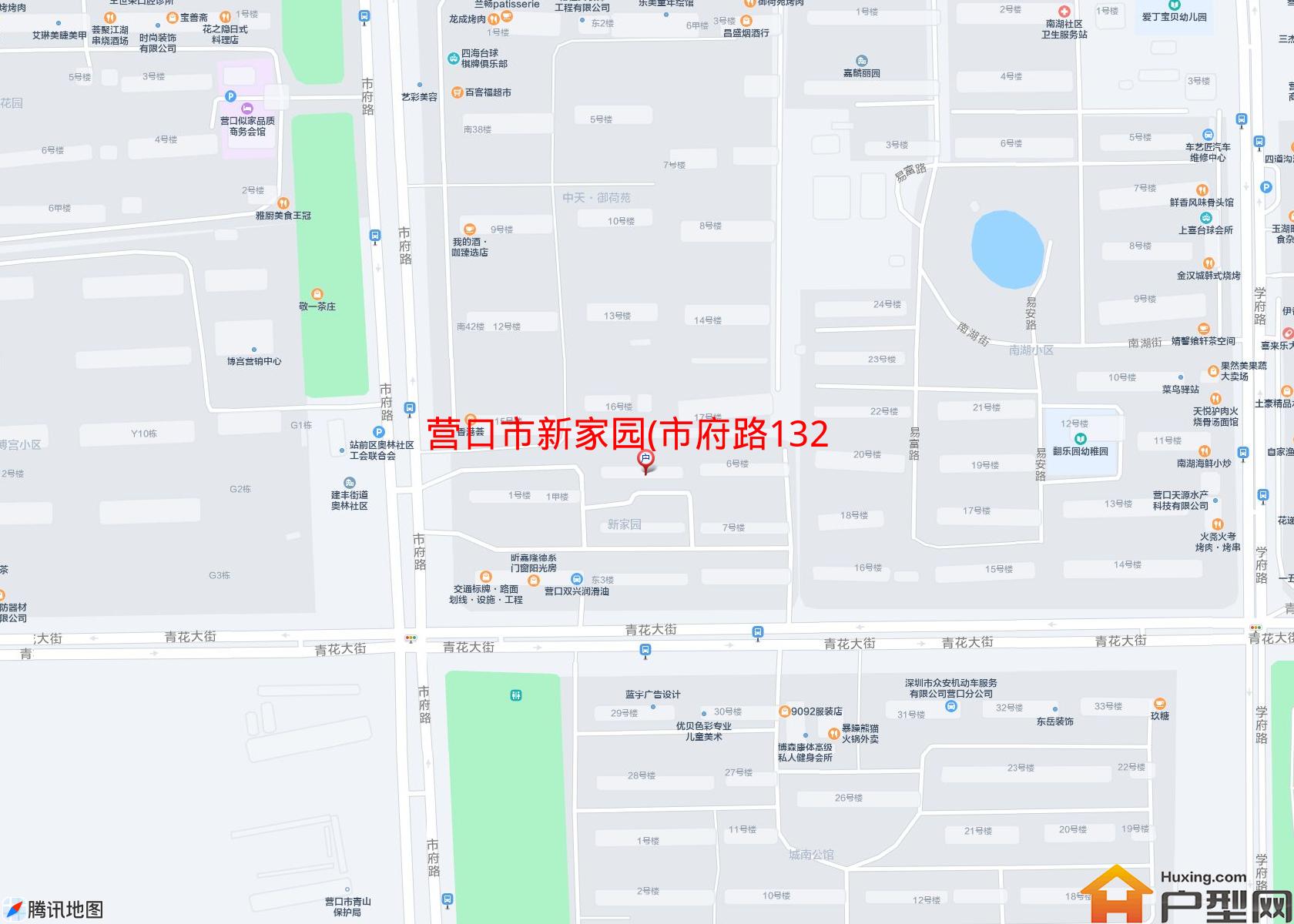 新家园(市府路132号)小区 - 户型网