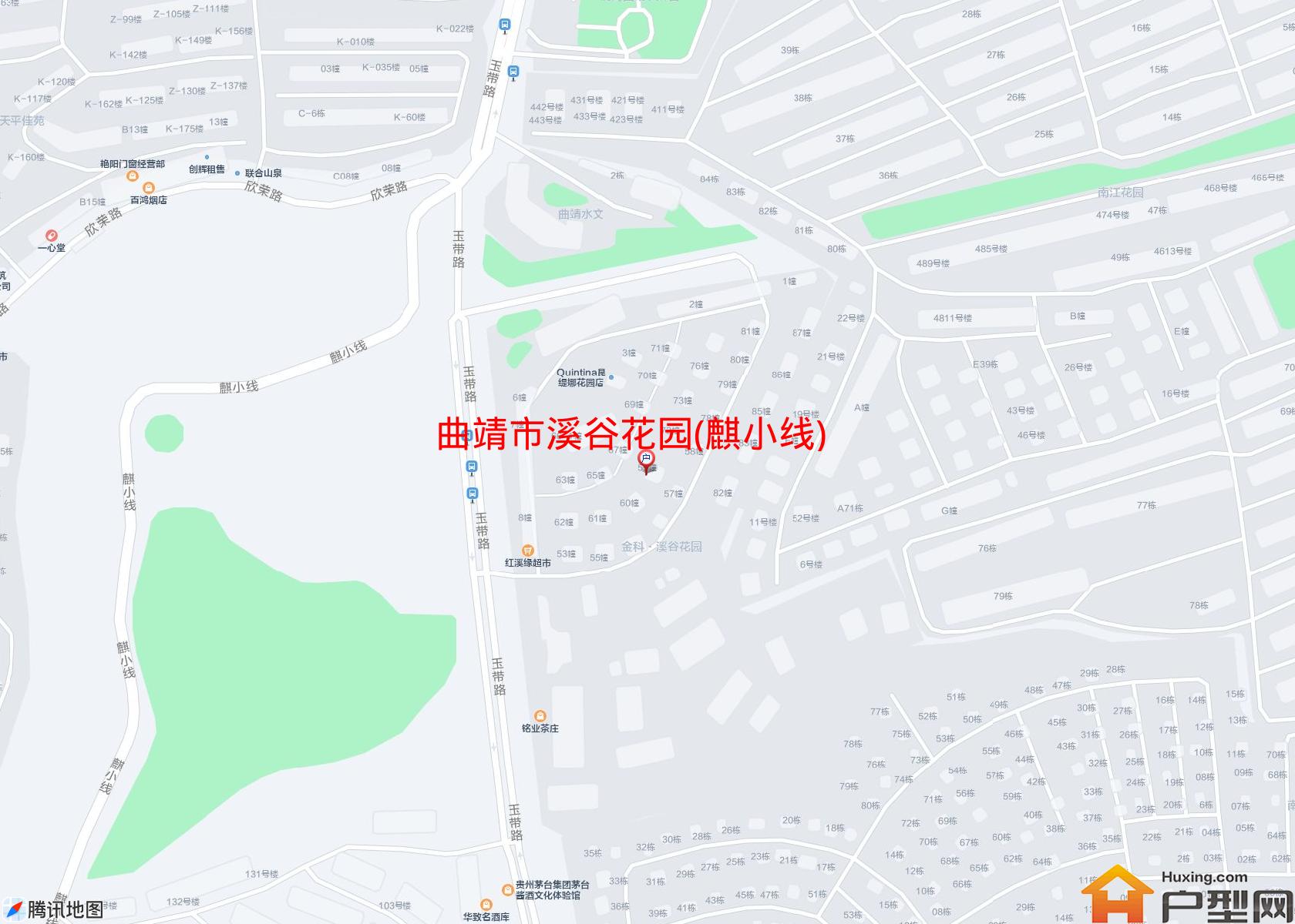 溪谷花园(麒小线)小区 - 户型网