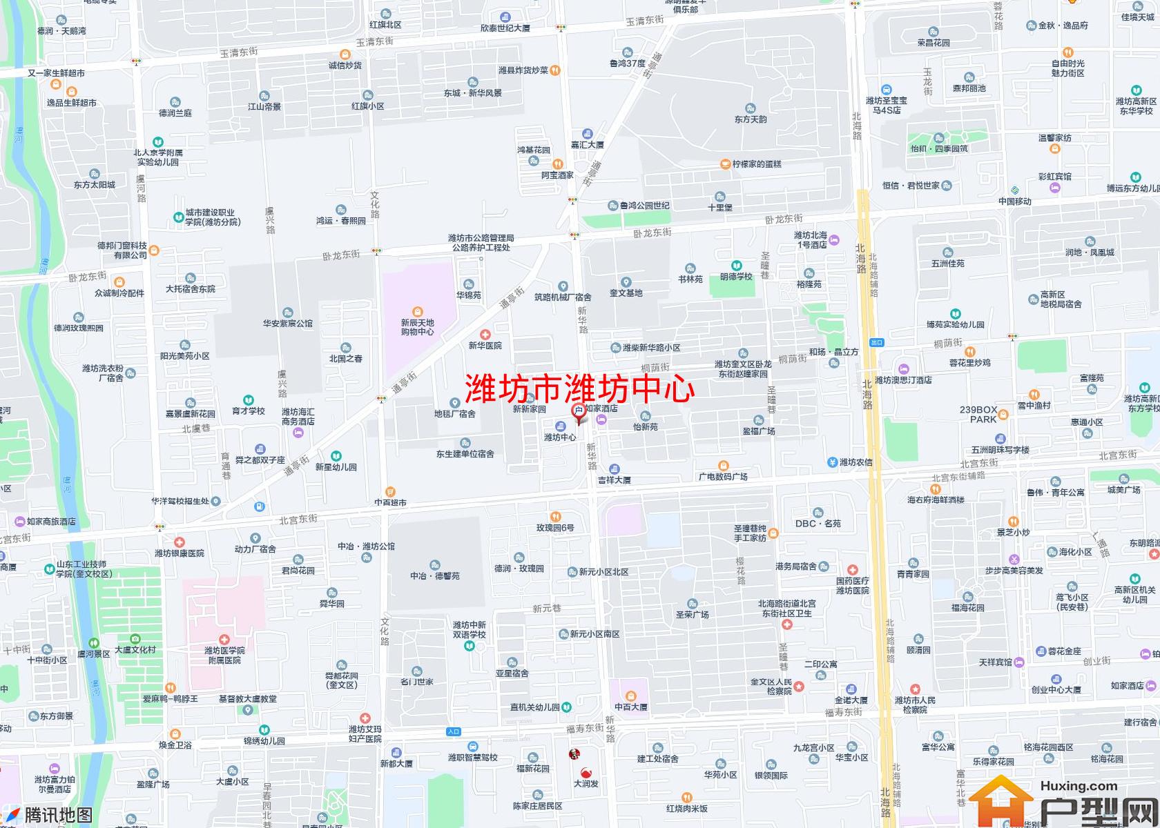 潍坊中心小区 - 户型网