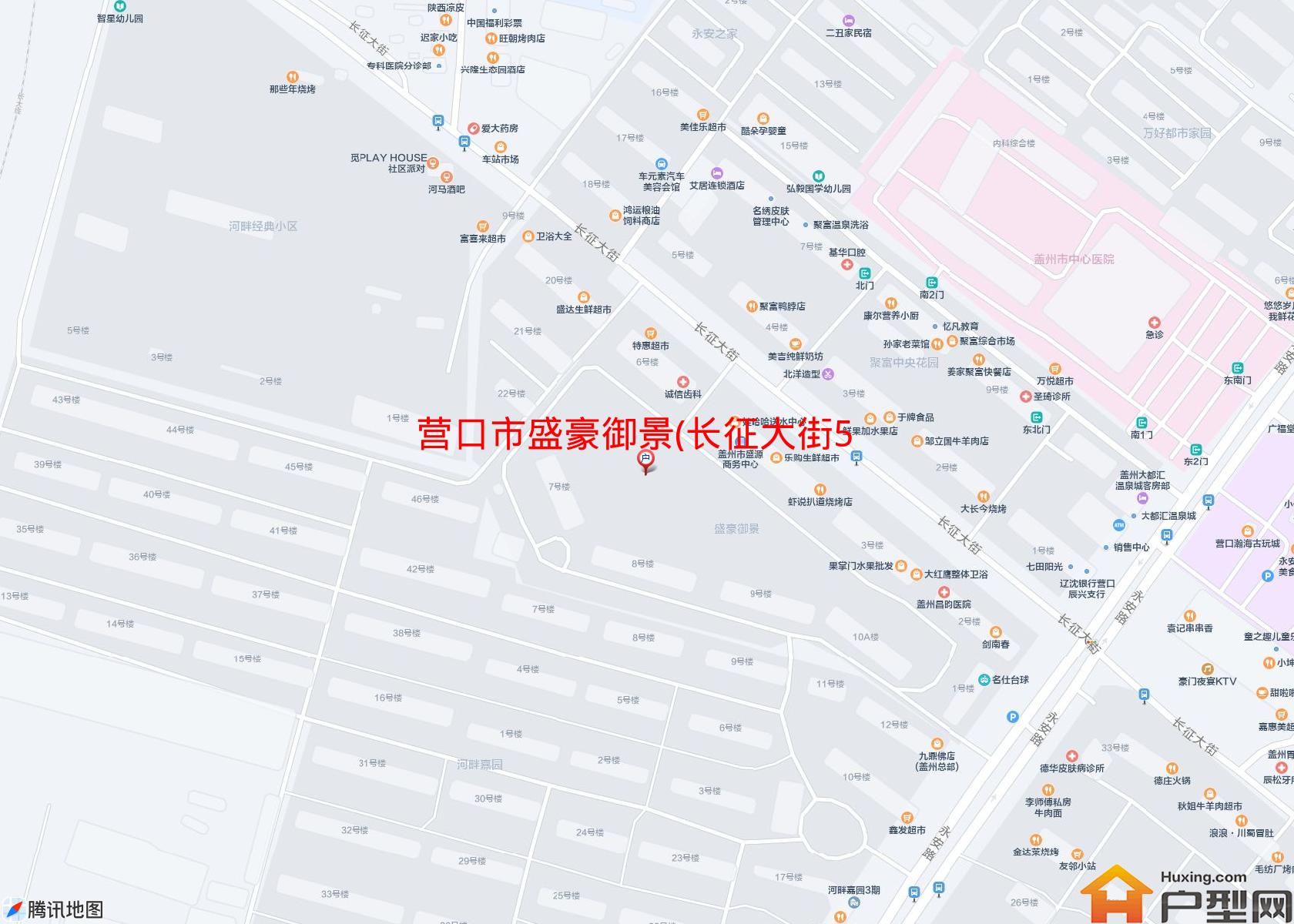 盛豪御景(长征大街58号)小区 - 户型网