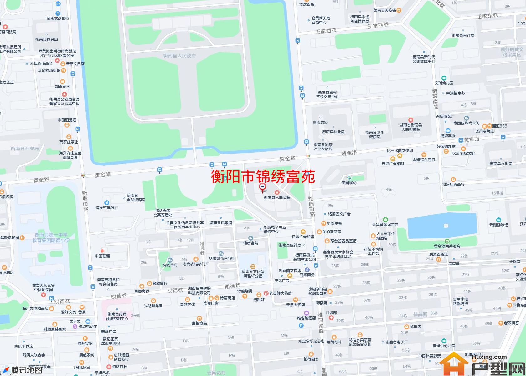 锦绣富苑小区 - 户型网
