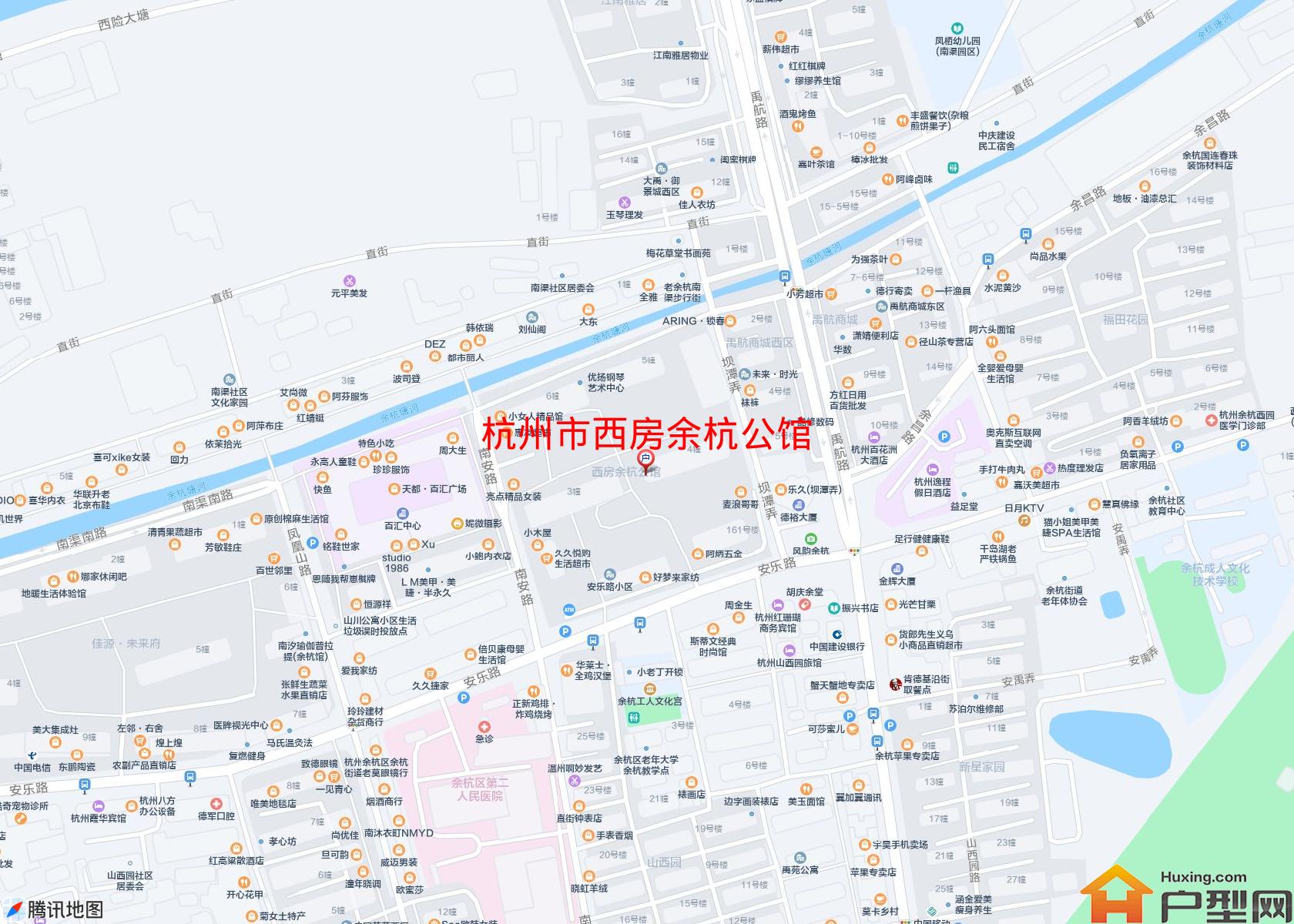 西房余杭公馆小区 - 户型网