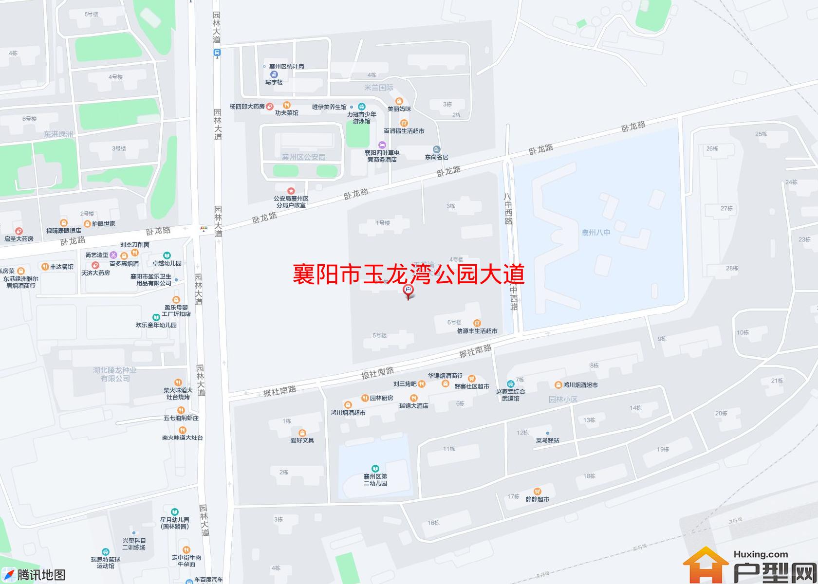 玉龙湾公园大道小区 - 户型网