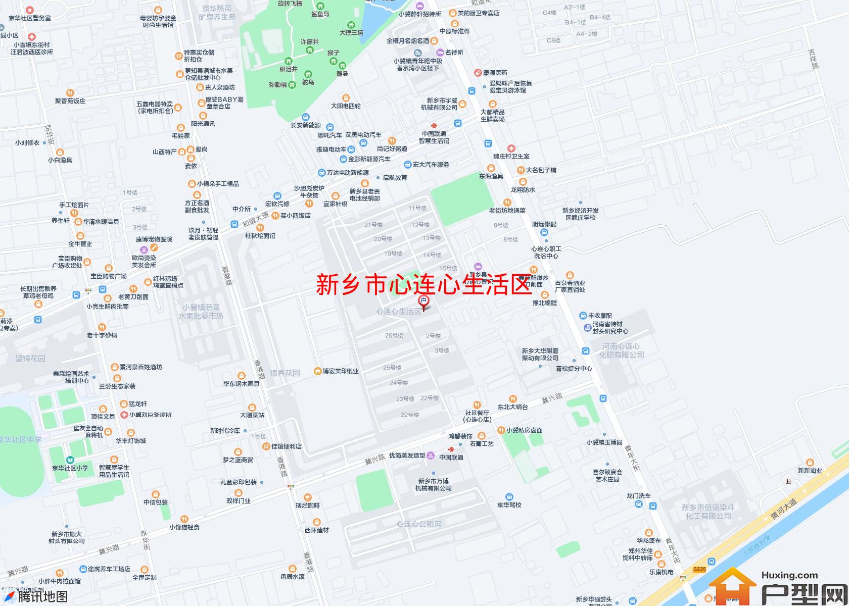 心连心生活区小区 - 户型网
