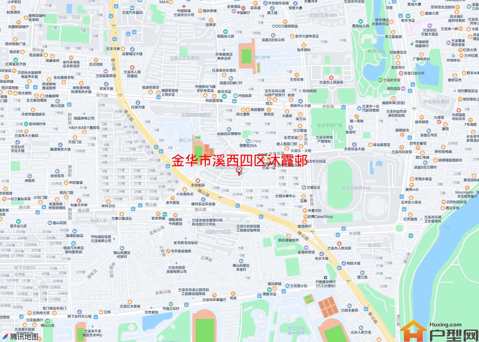 溪西四区沐霞邨小区 - 户型网