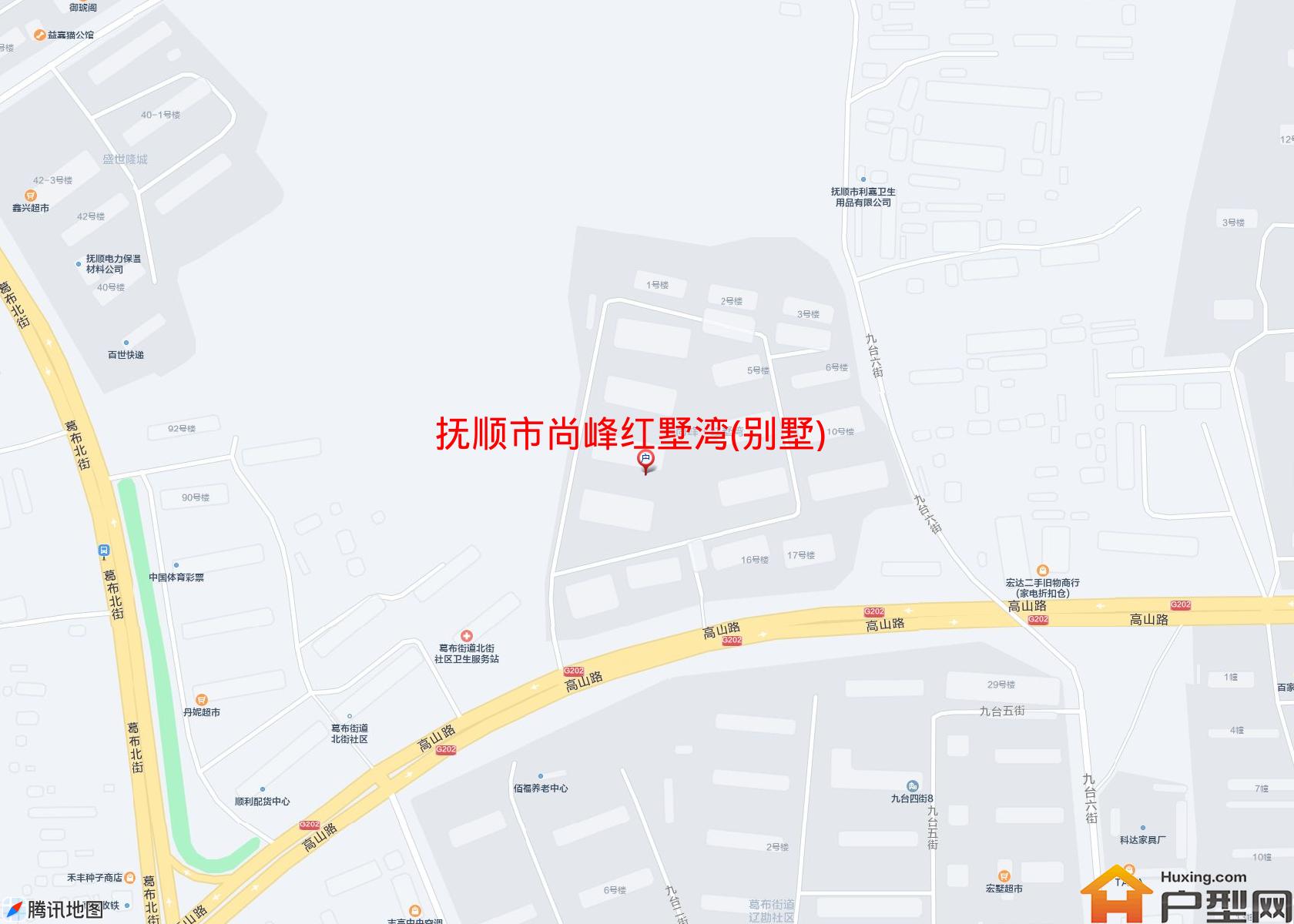 尚峰红墅湾(别墅)小区 - 户型网