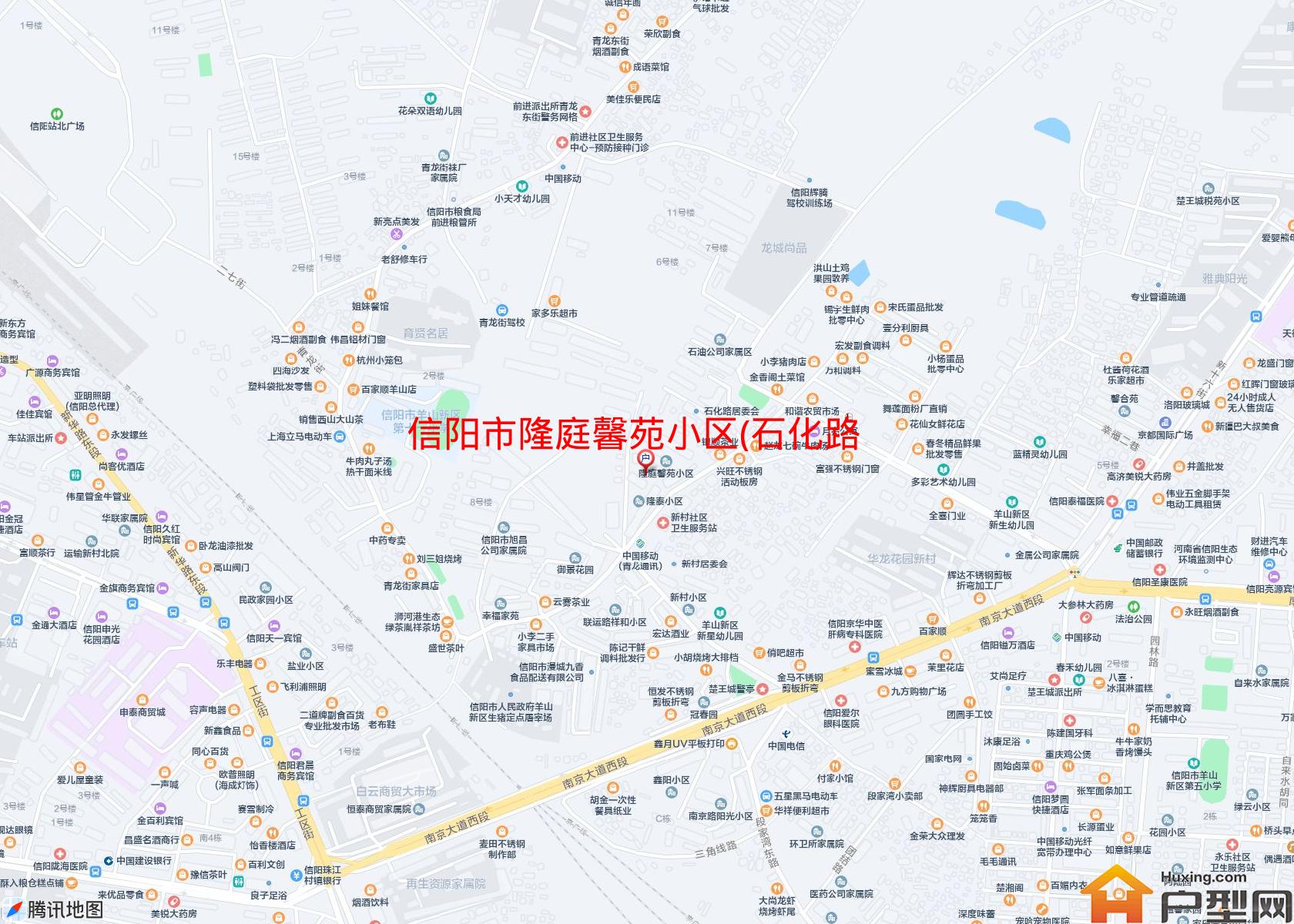 隆庭馨苑小区(石化路)小区 - 户型网