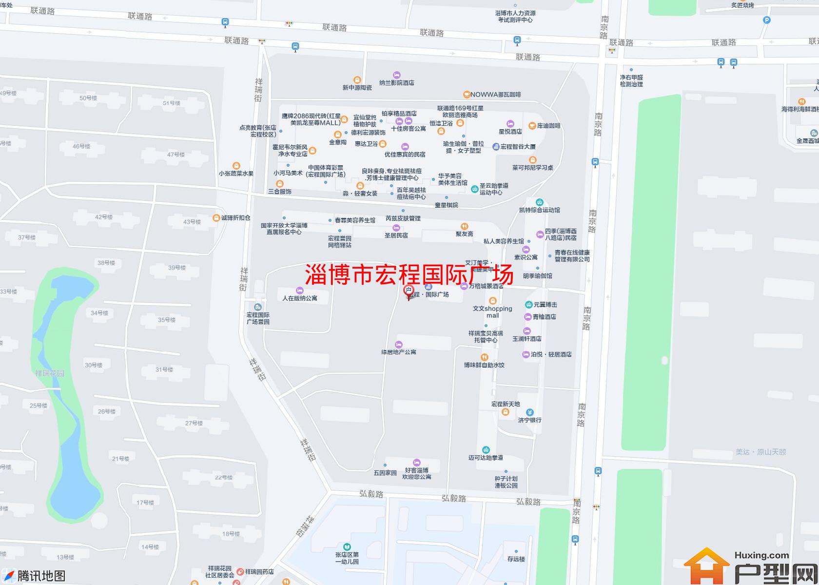 宏程国际广场小区 - 户型网