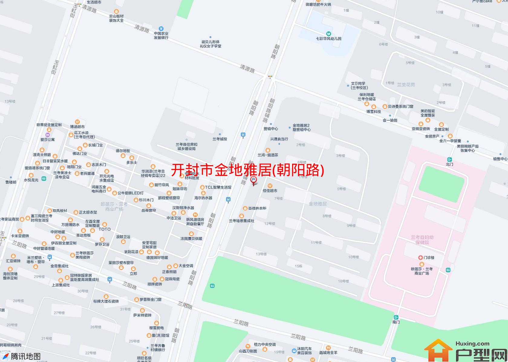 金地雅居(朝阳路)小区 - 户型网