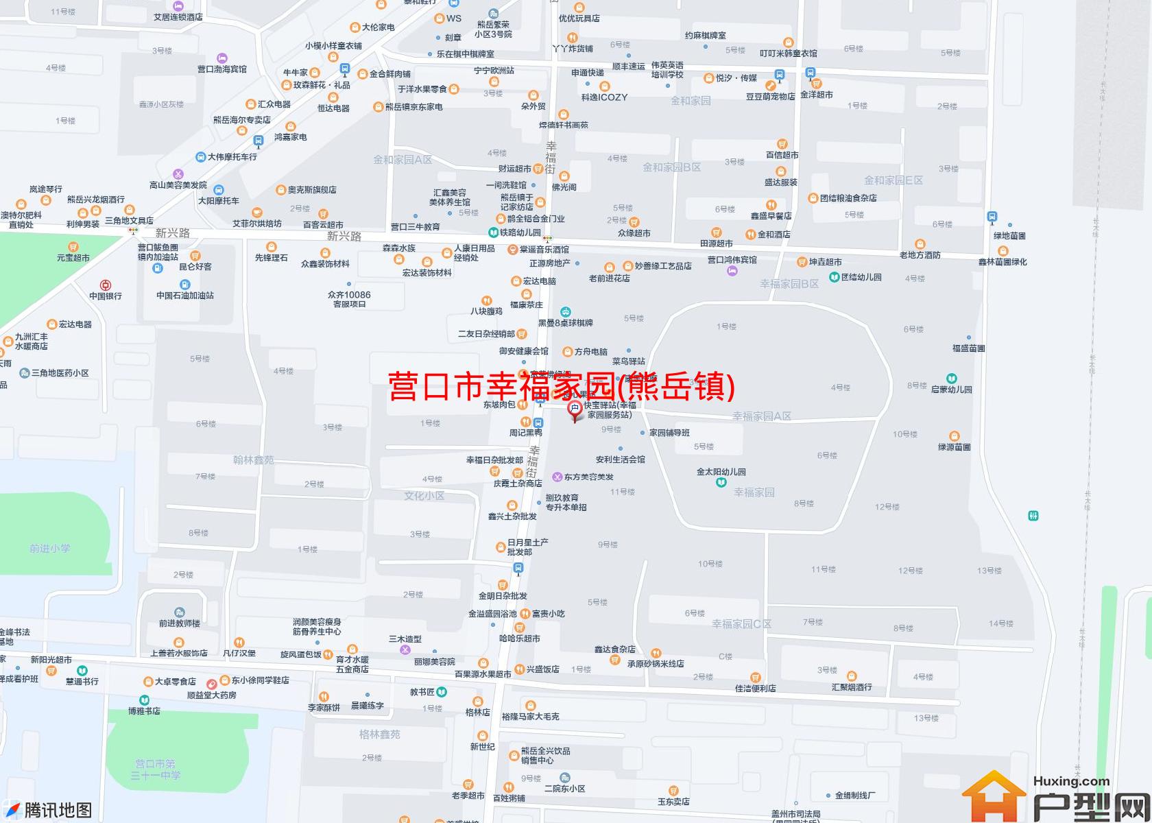幸福家园(熊岳镇)小区 - 户型网