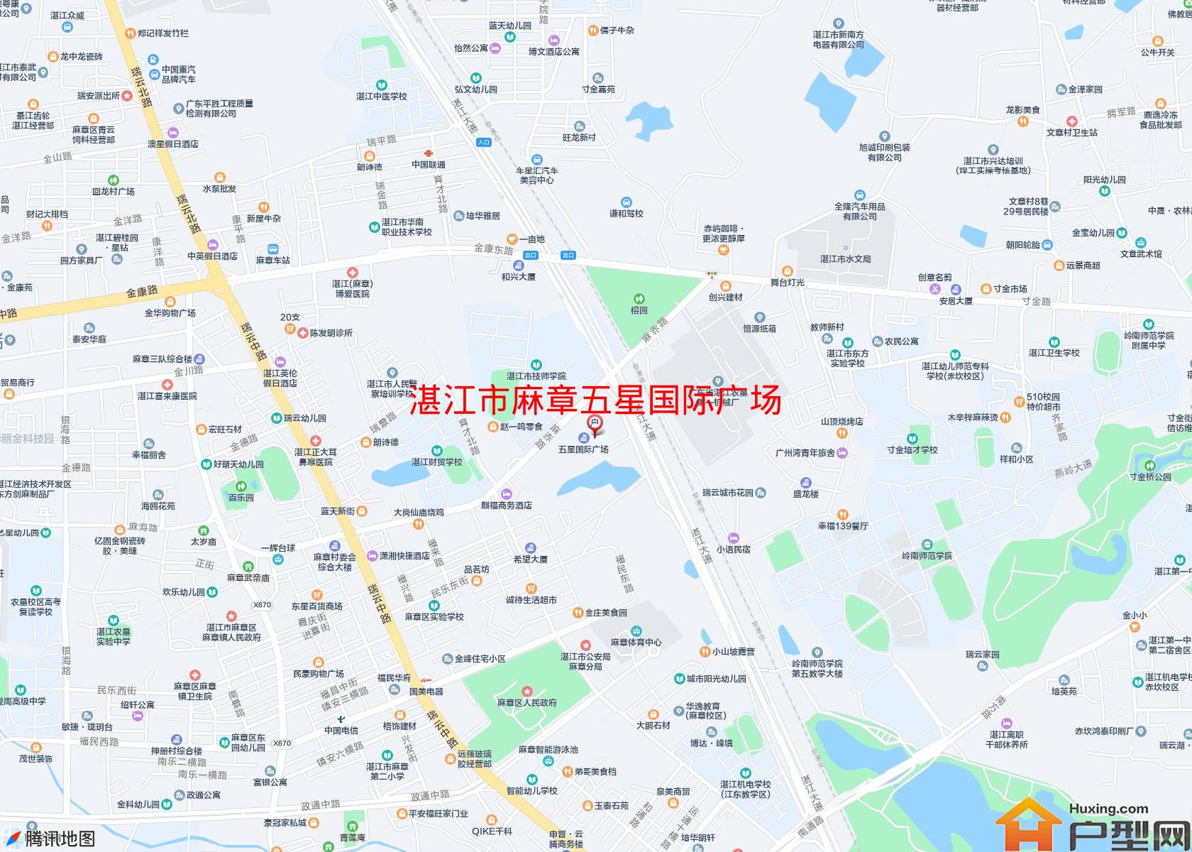 麻章五星国际广场小区 - 户型网