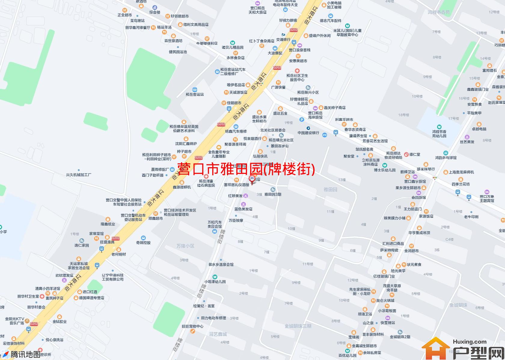 雅田园(牌楼街)小区 - 户型网