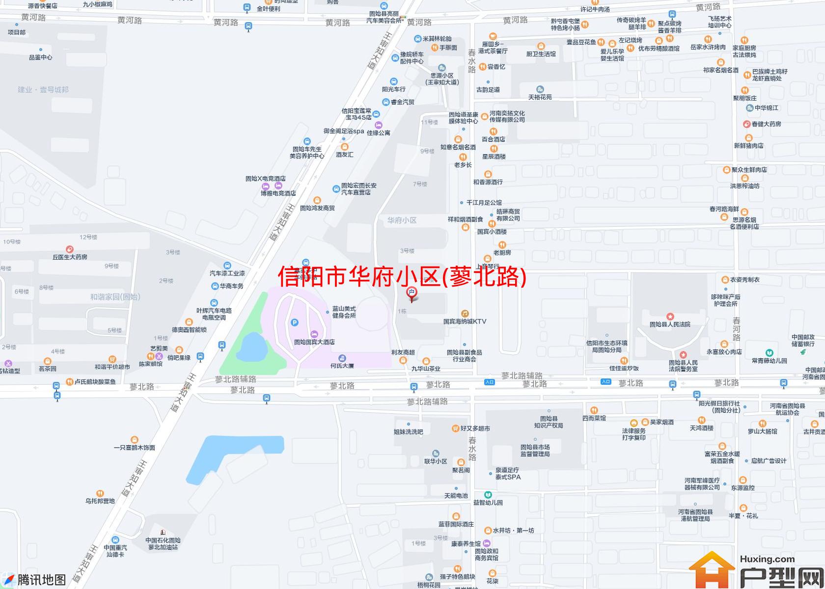 华府小区(蓼北路)小区 - 户型网