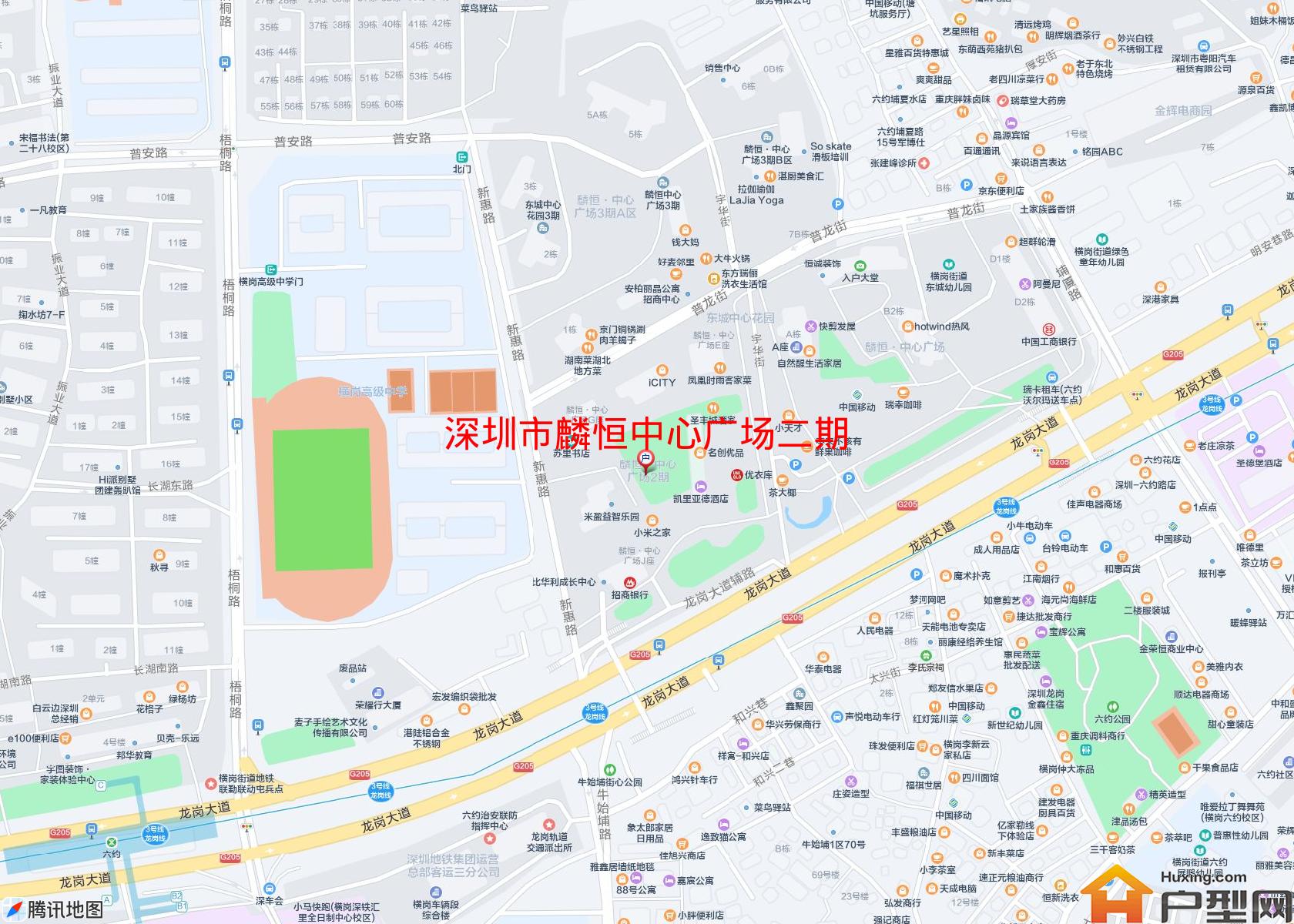 麟恒中心广场二期小区 - 户型网