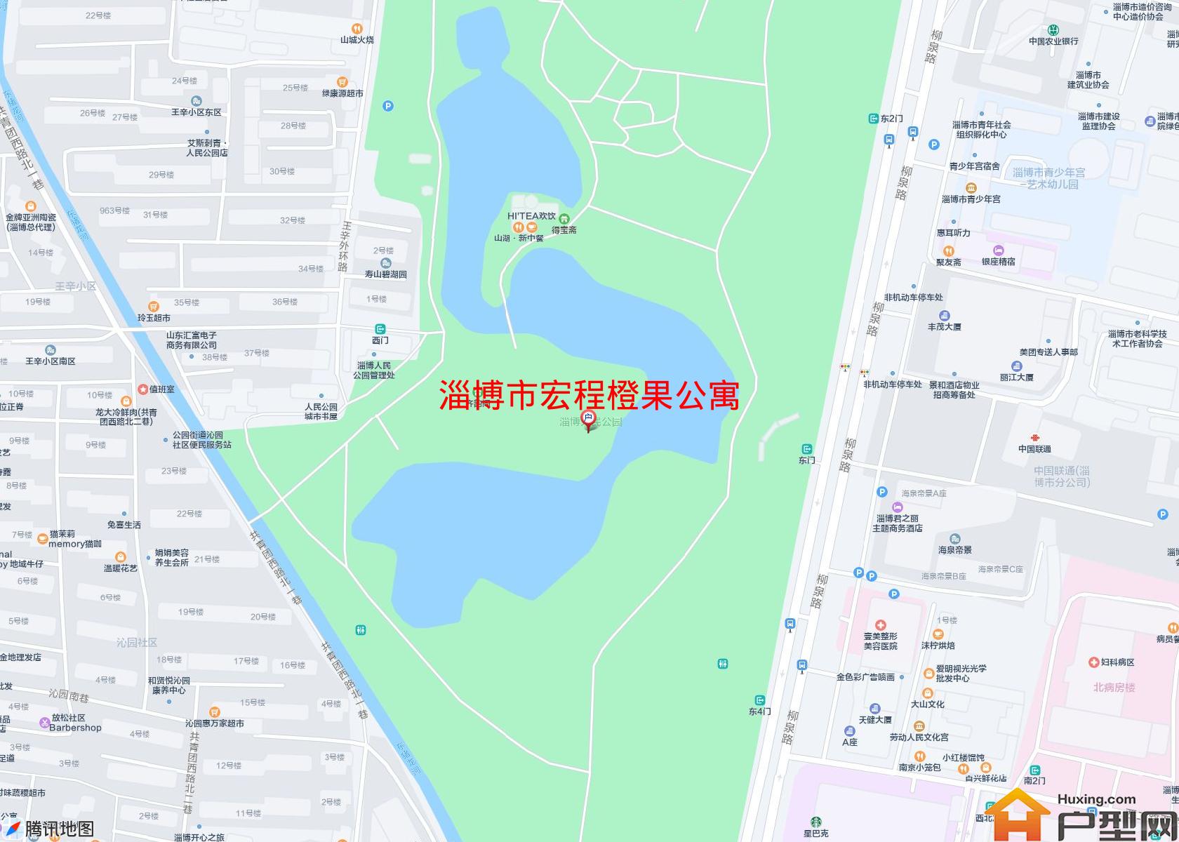 宏程橙果公寓小区 - 户型网