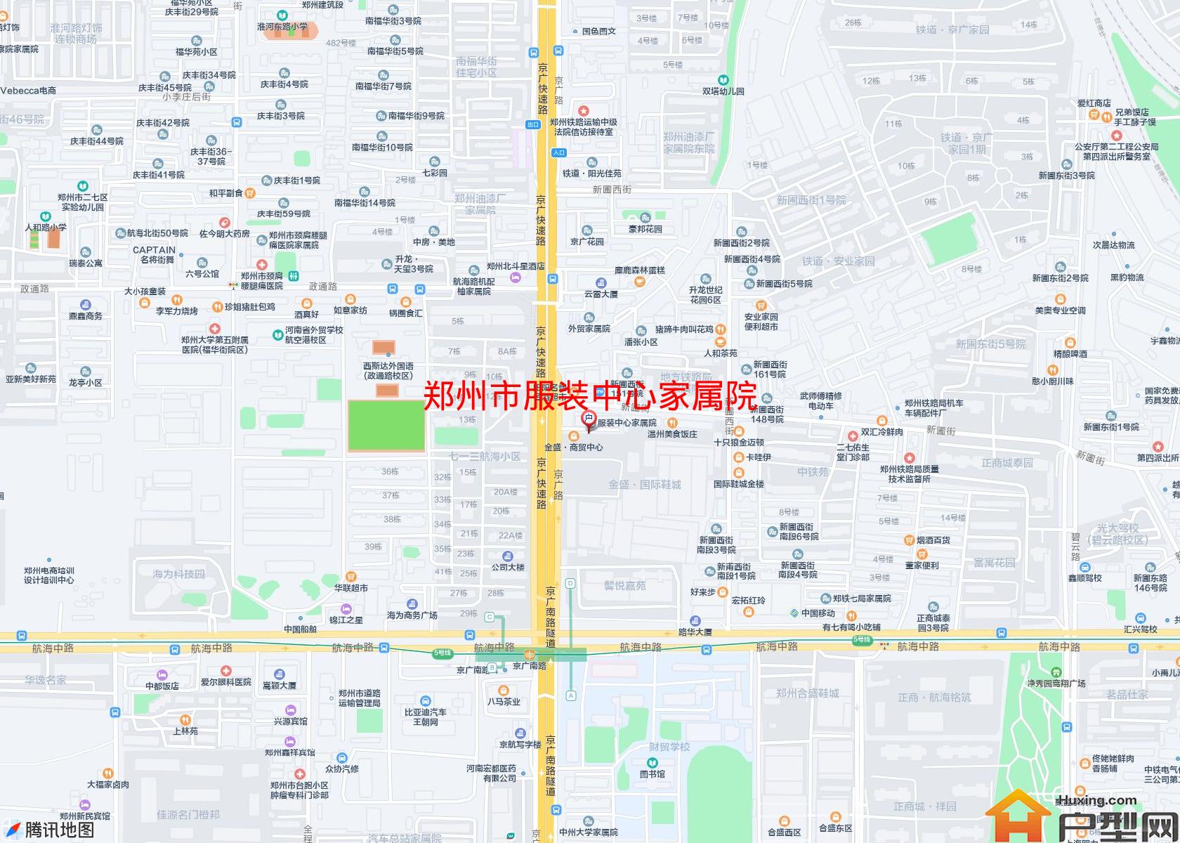 服装中心家属院小区 - 户型网