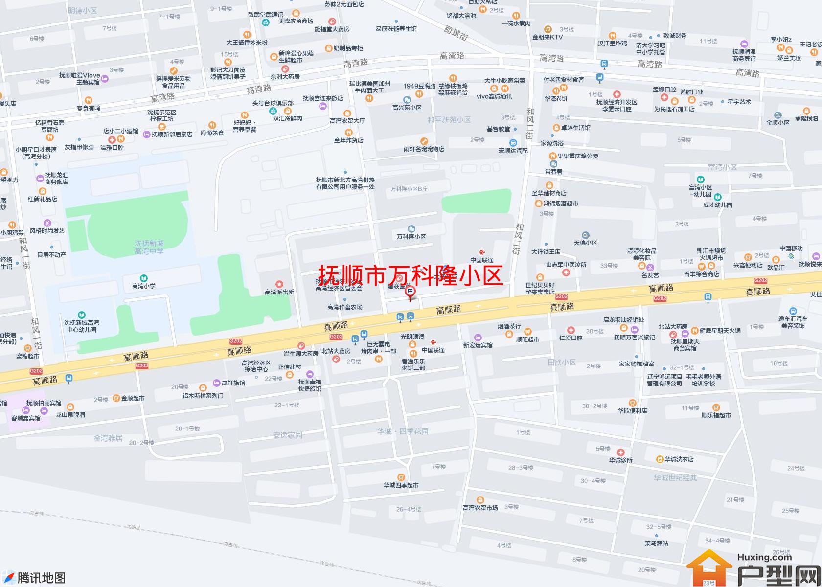 万科隆小区小区 - 户型网