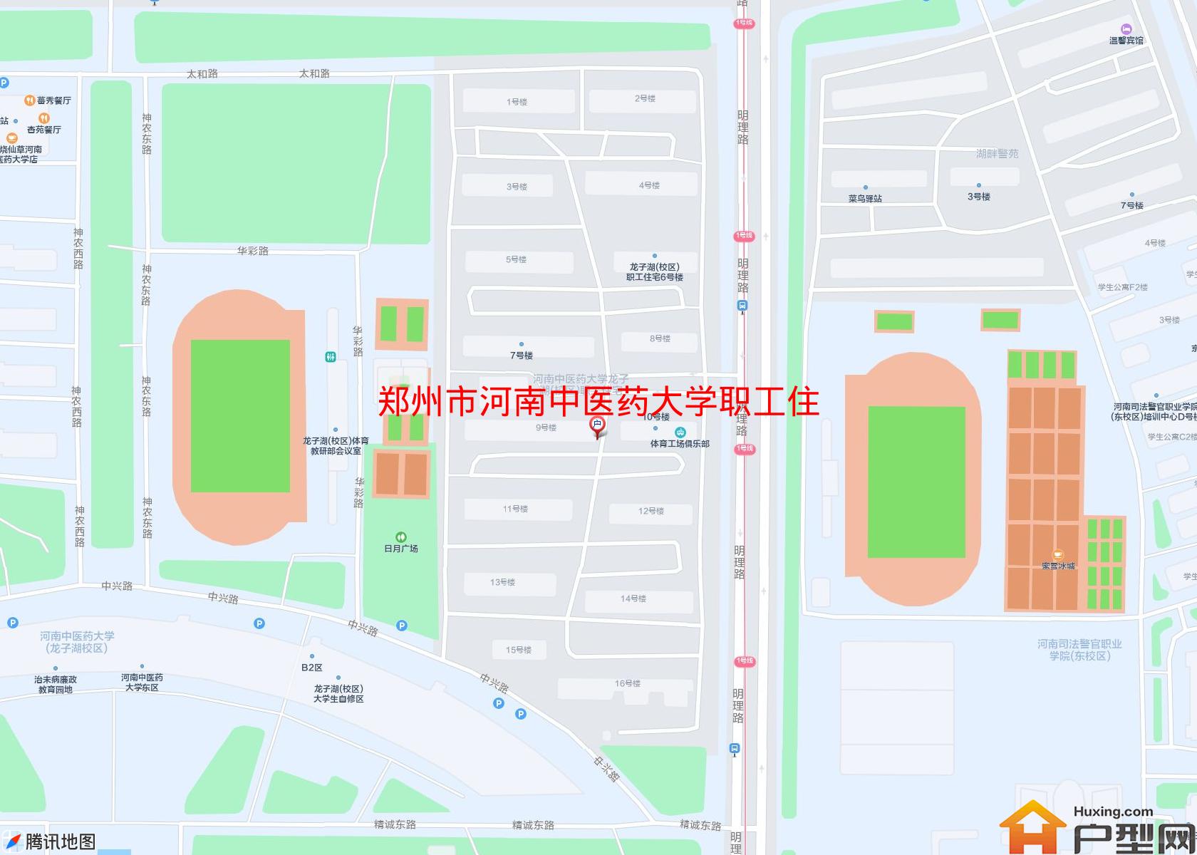 河南中医药大学职工住宅小区 - 户型网