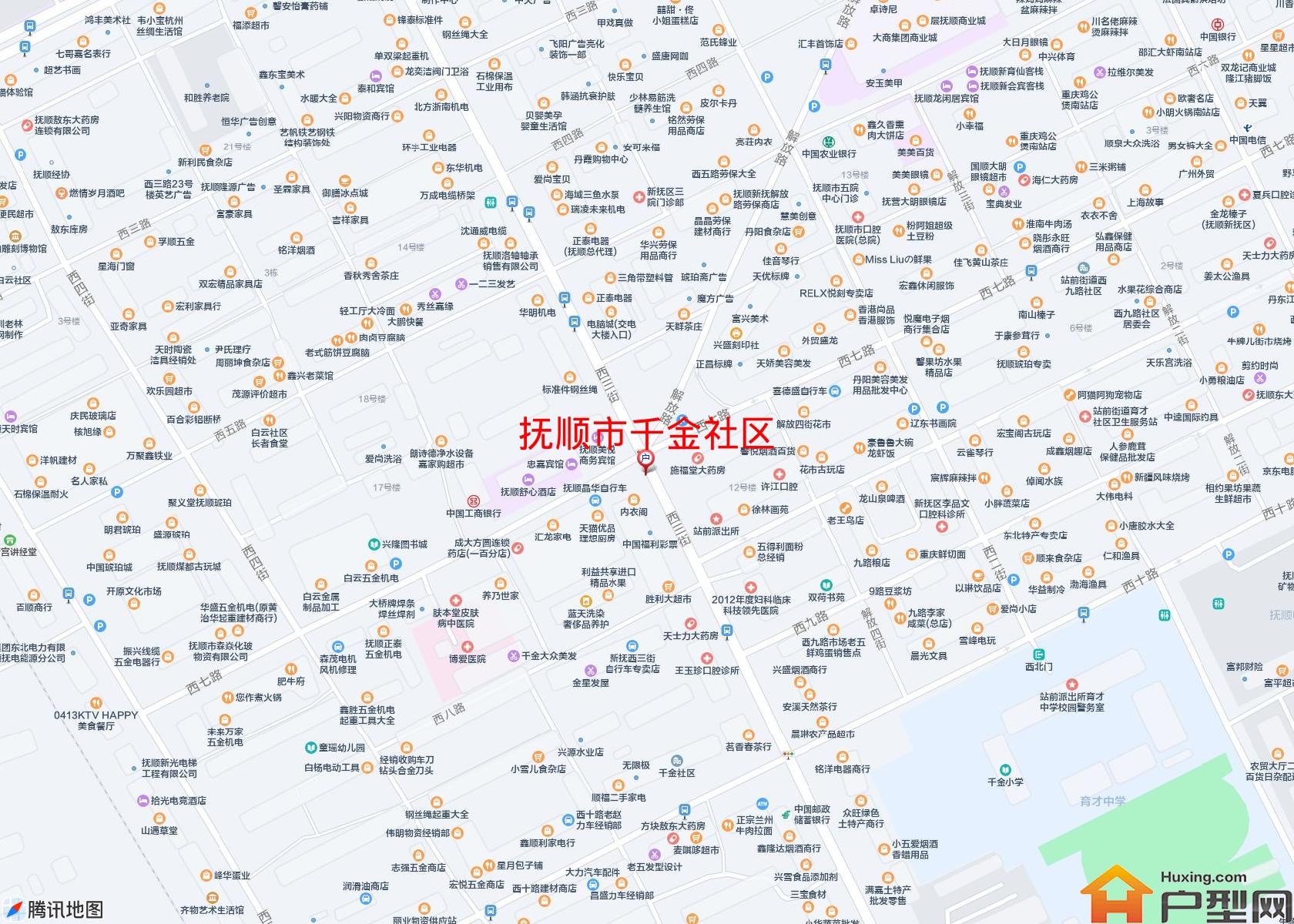 千金社区小区 - 户型网