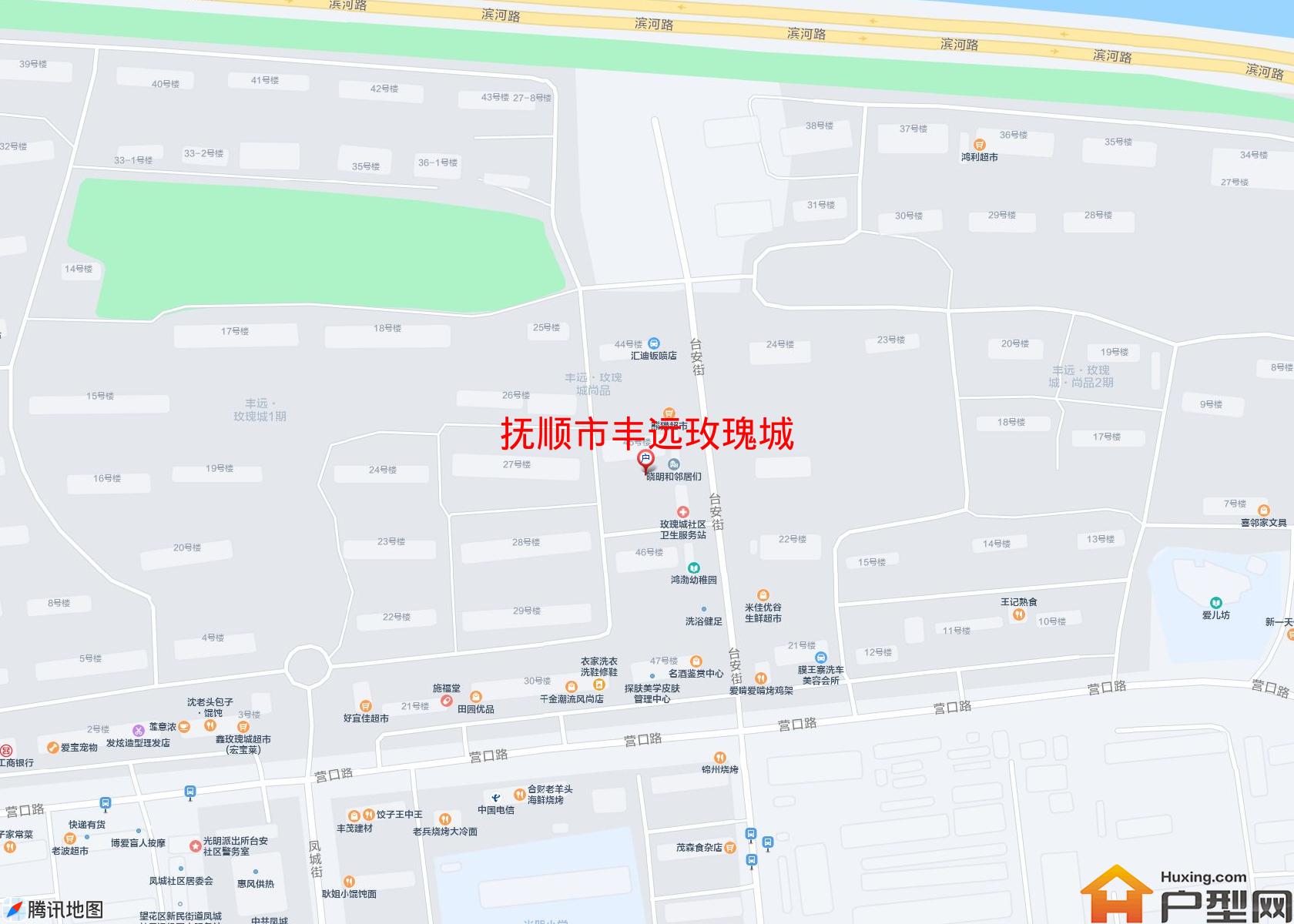丰远玫瑰城小区 - 户型网