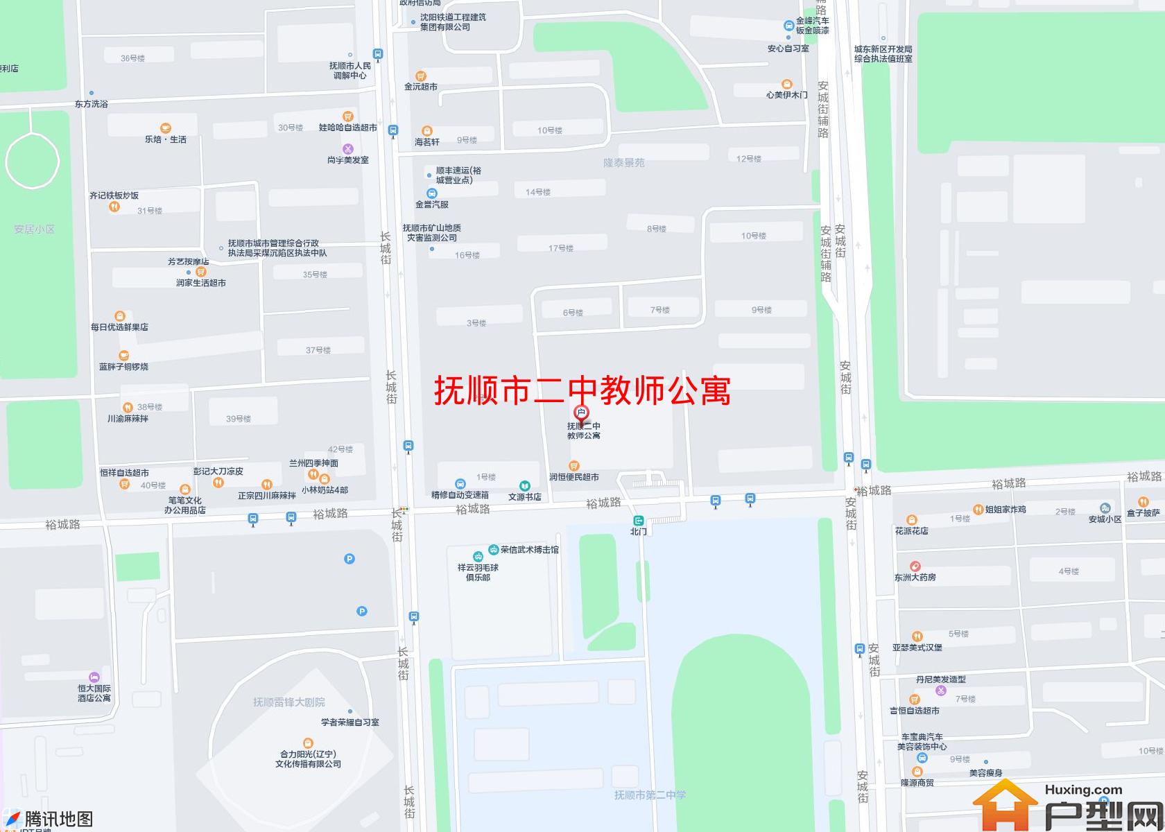 二中教师公寓小区 - 户型网